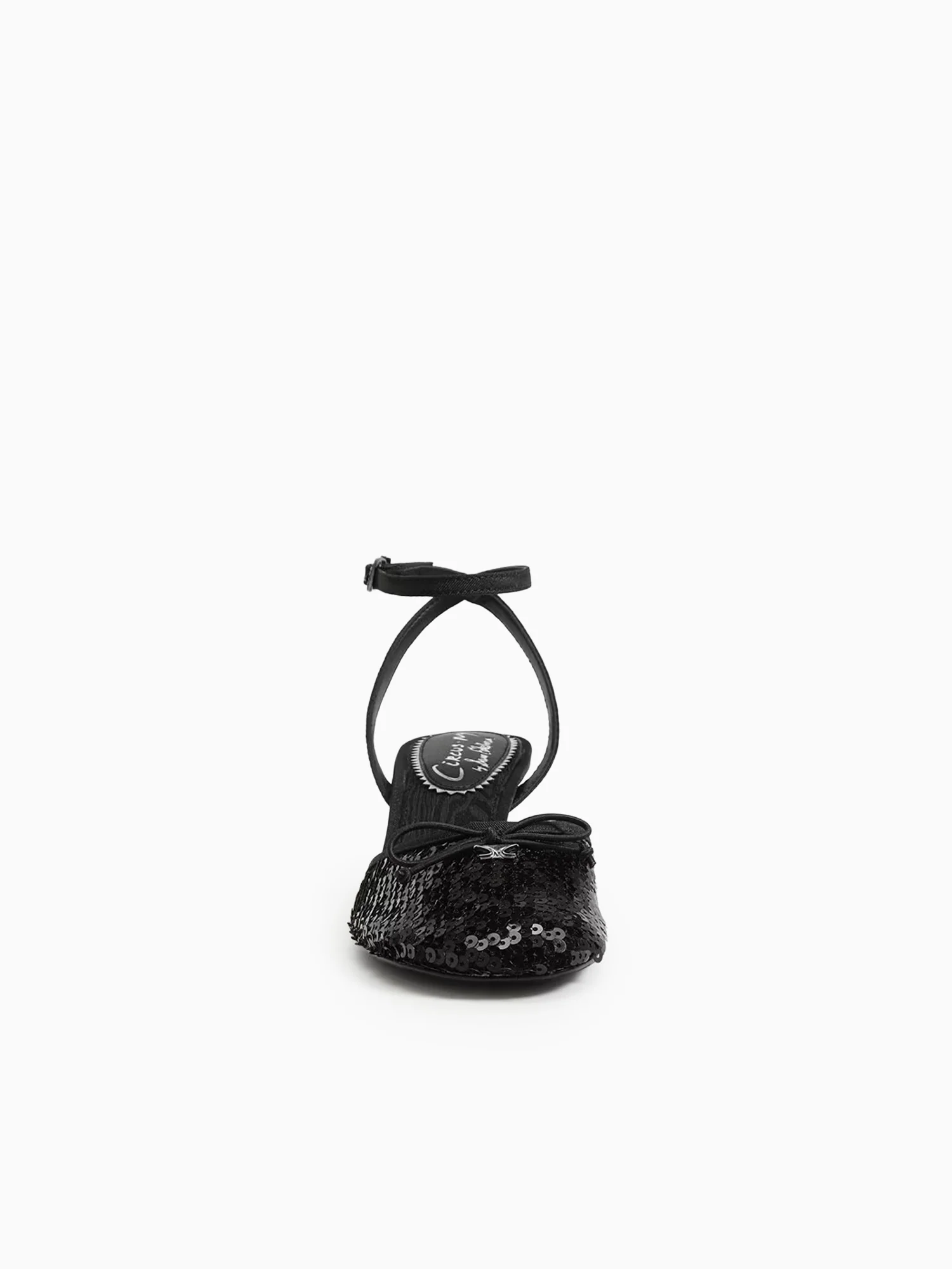 Rosetta Black Sequins Fabric - Image 5