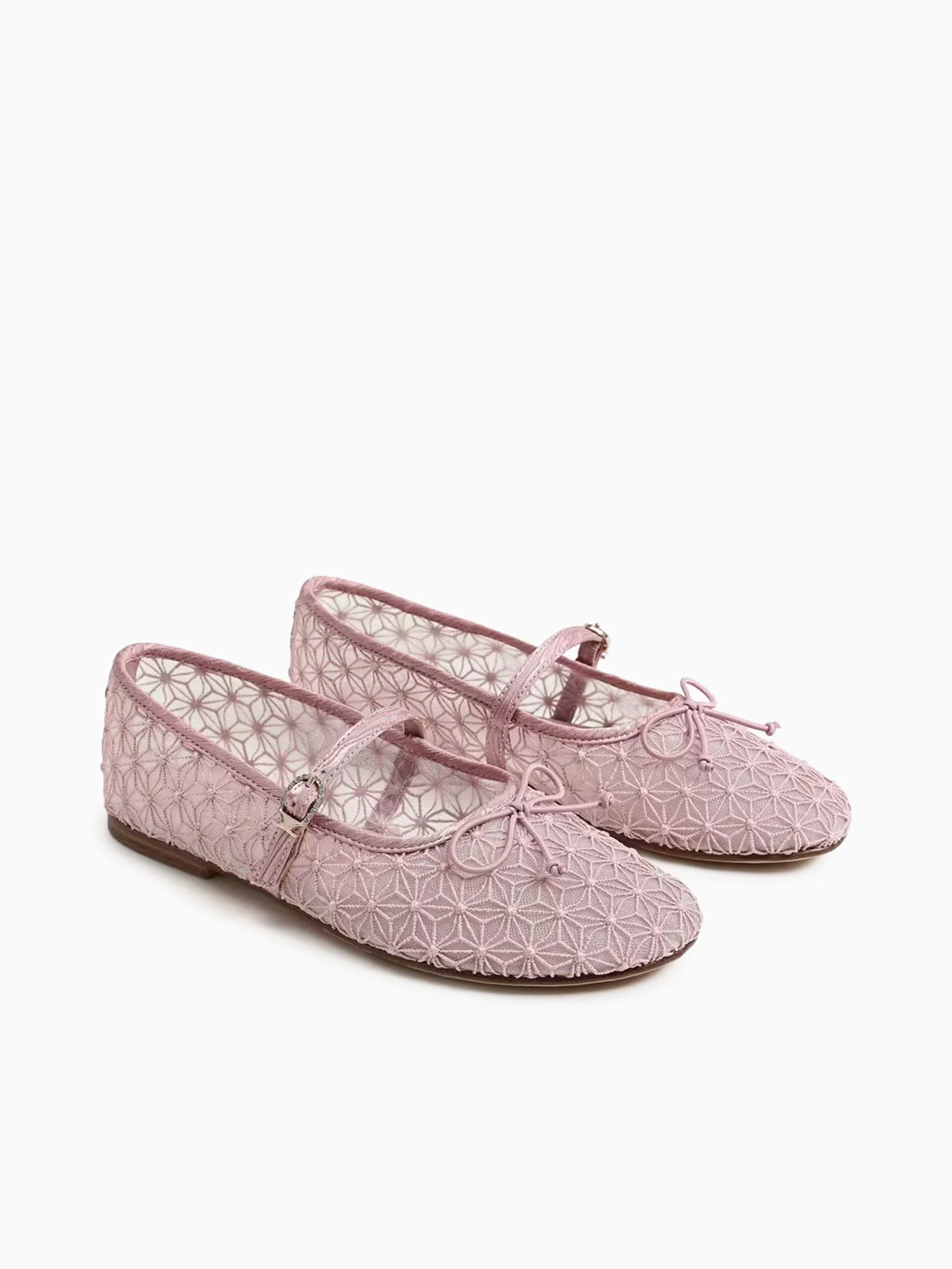 Sofie Rosette Blush Fabric - Image 2