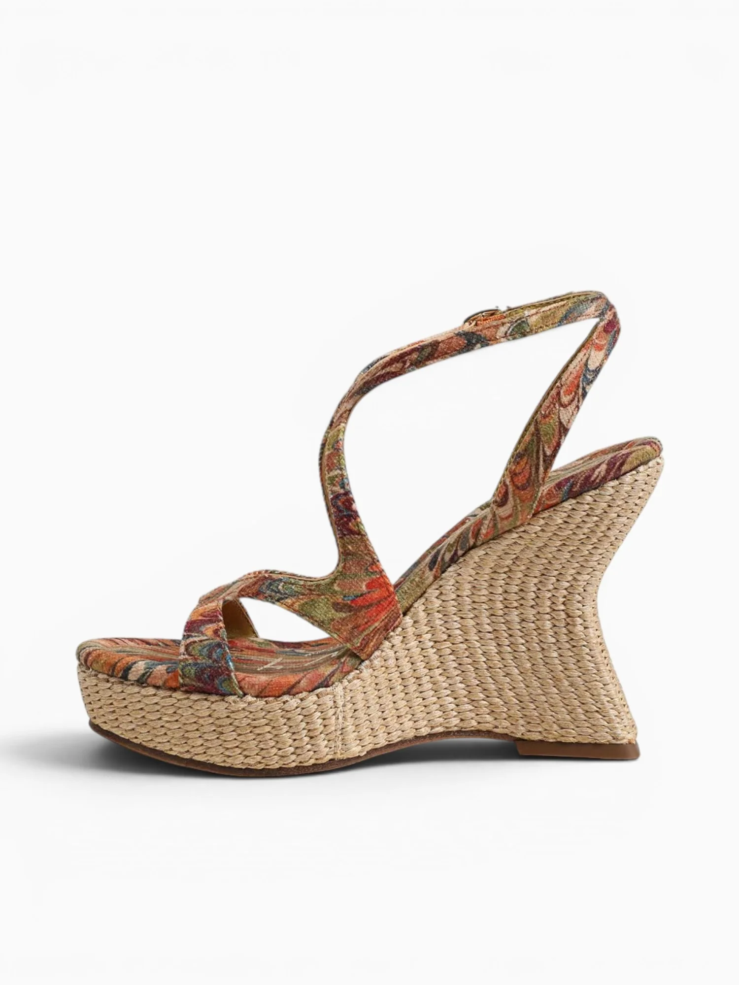 Trina Sunbaked Orange Fabric - Image 3