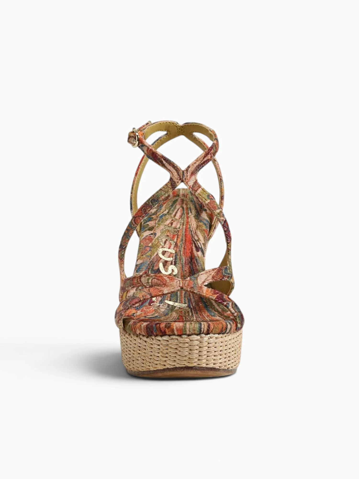 Trina Sunbaked Orange Fabric - Image 5