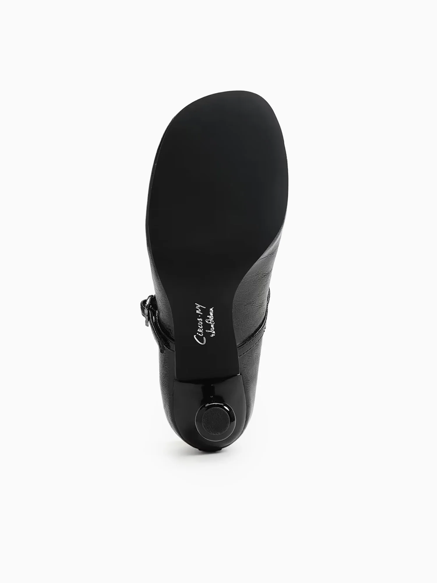 Vivian Black Crinkle Patent - Image 7