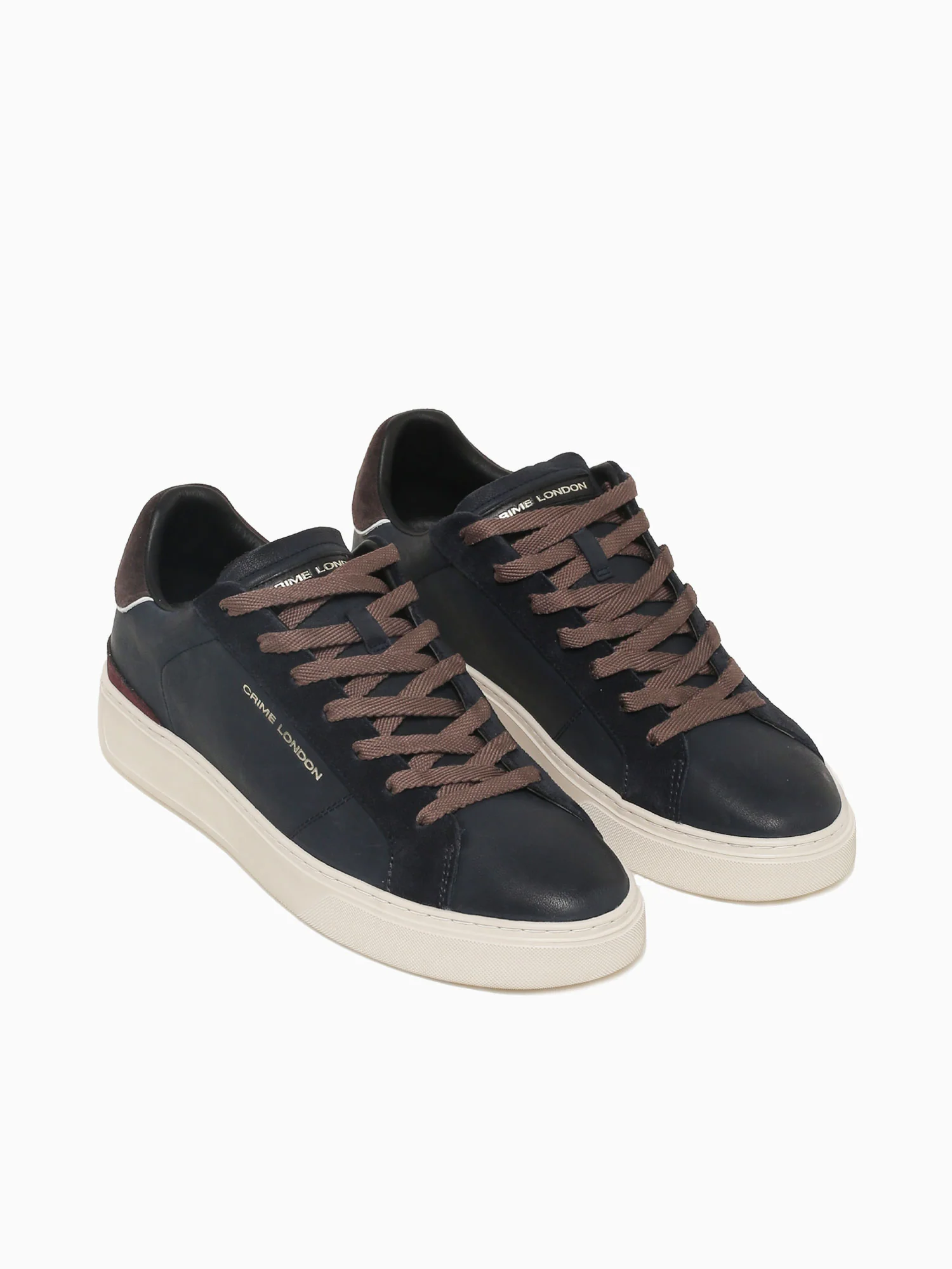Blade Navy Dk.brown leather Suede - Image 5