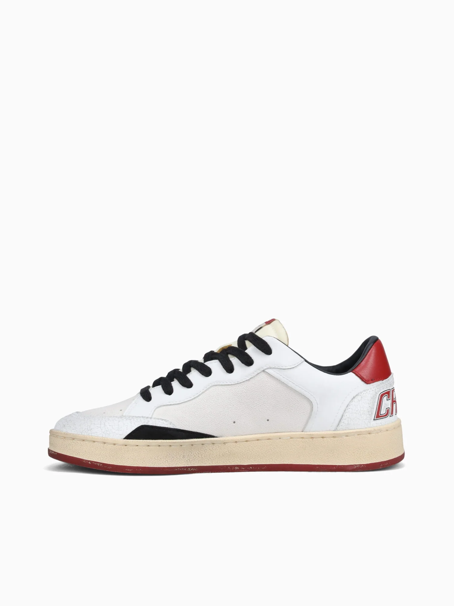 Chelsea 15200aa7 10 wht Red Blk lea Sde - Image 3