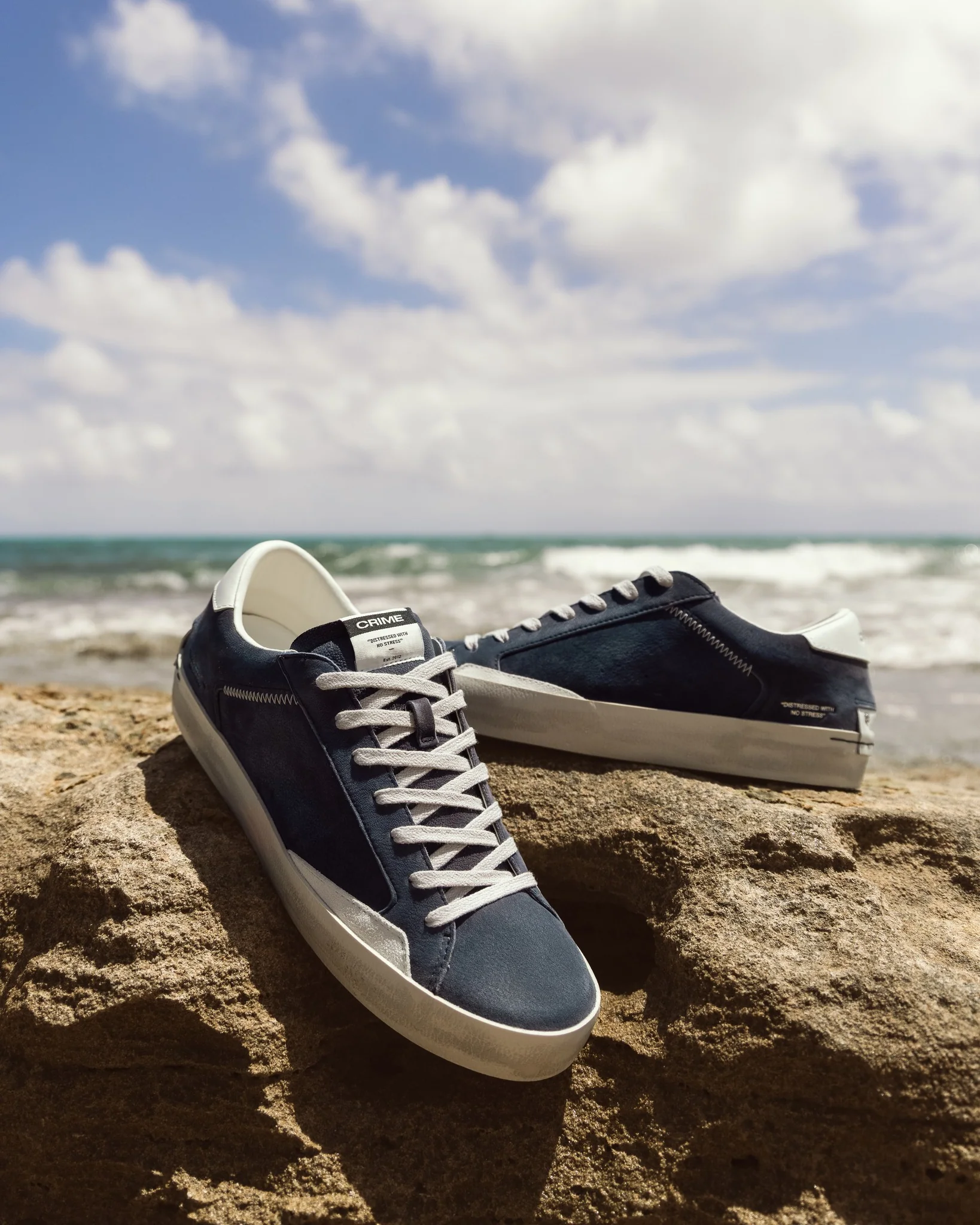 Distressed 14007pp7 40 navy nbk - Image 3