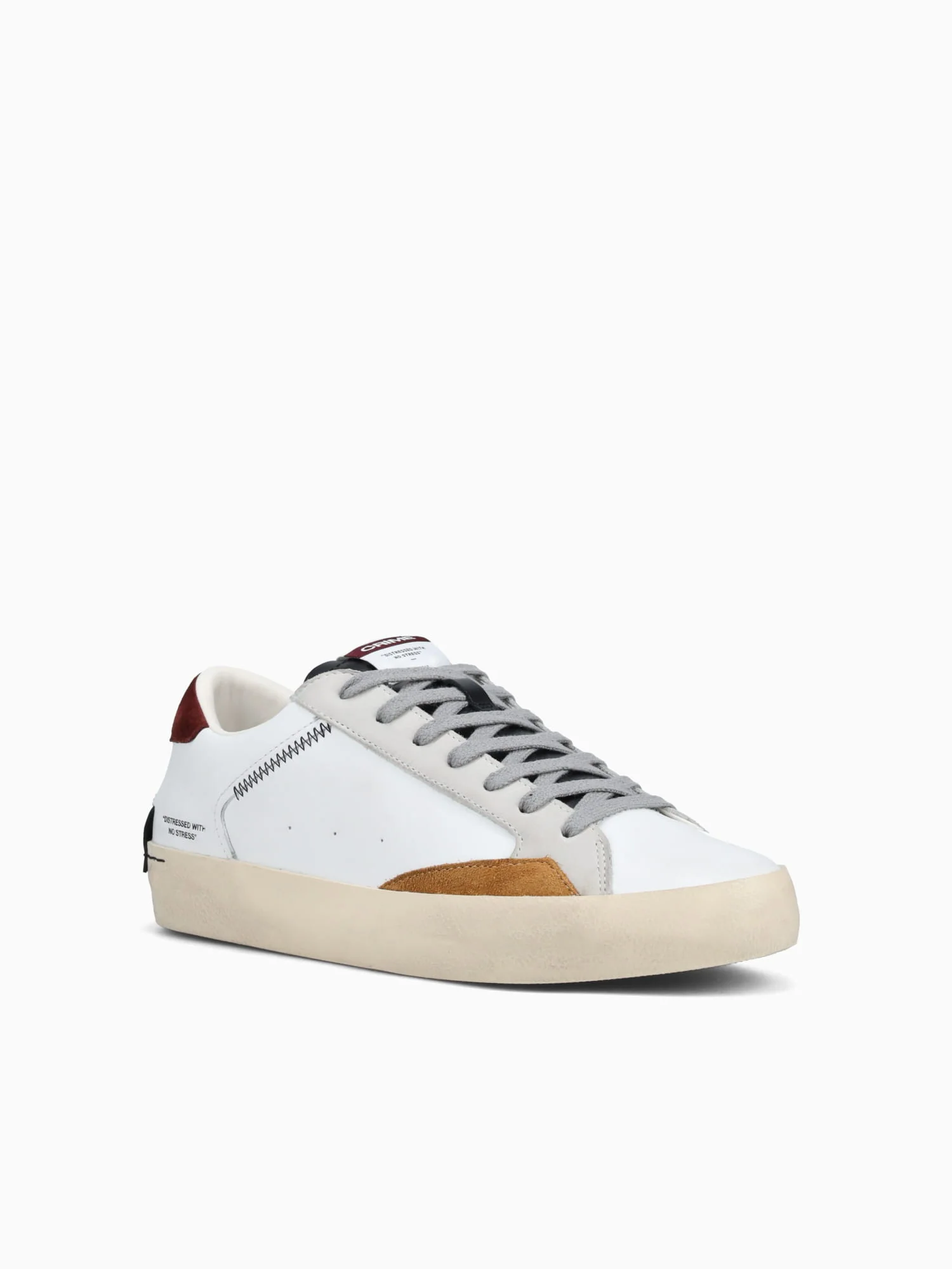 Distressed 15003aa7 10 wht Blk Blu lea S - Image 2