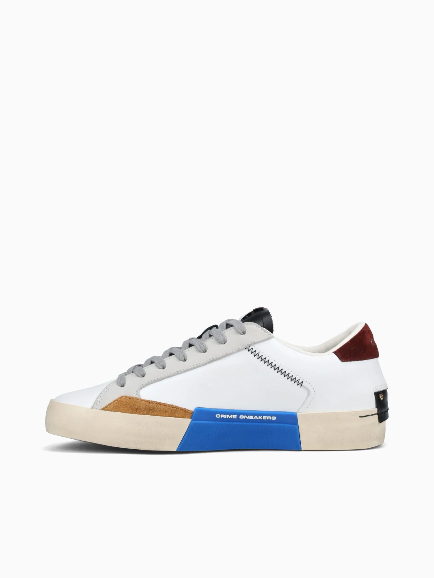 Distressed 15003aa7 10 wht Blk Blu lea S - Image 3