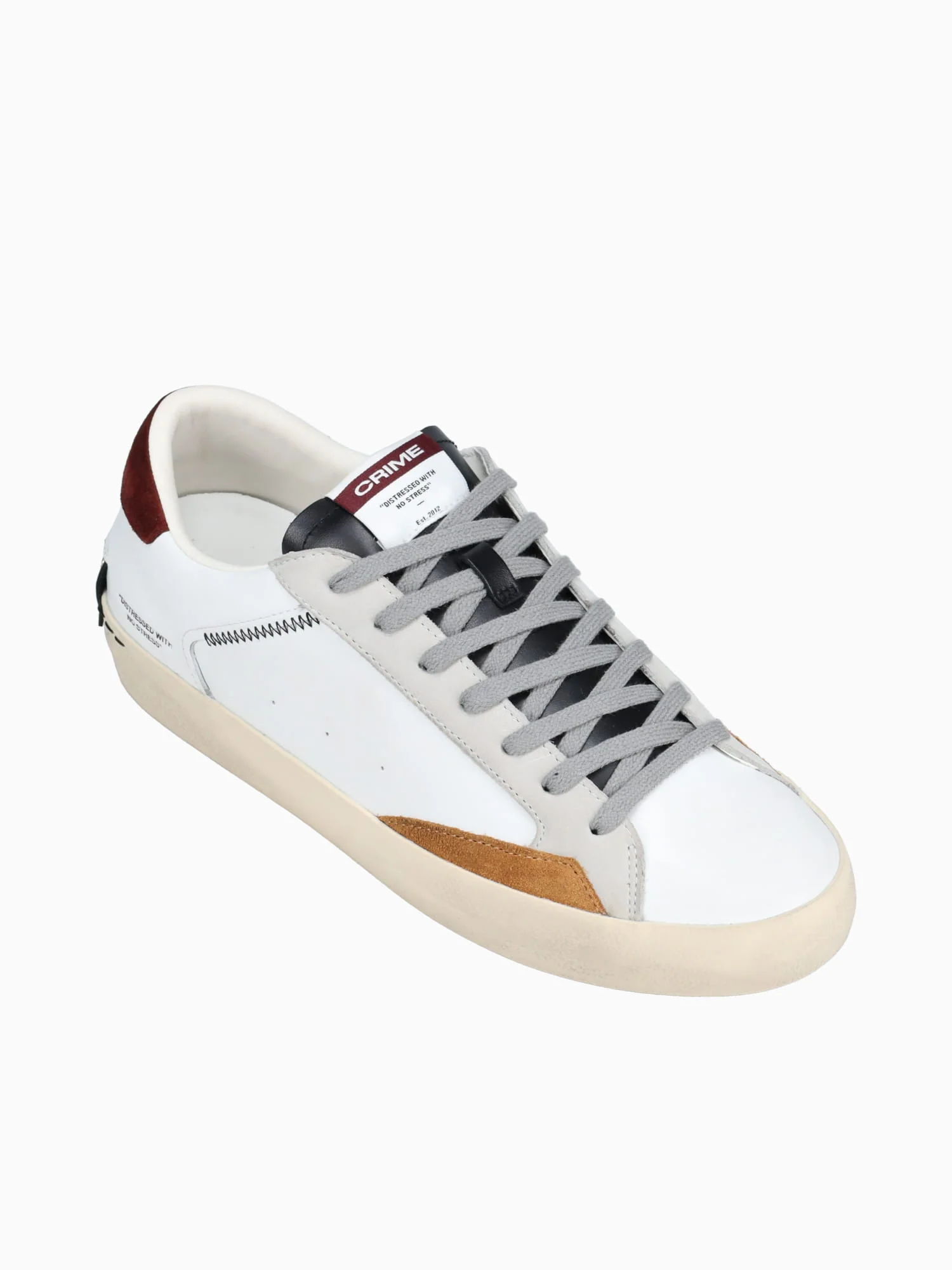 Distressed 15003aa7 10 wht Blk Blu lea S - Image 5