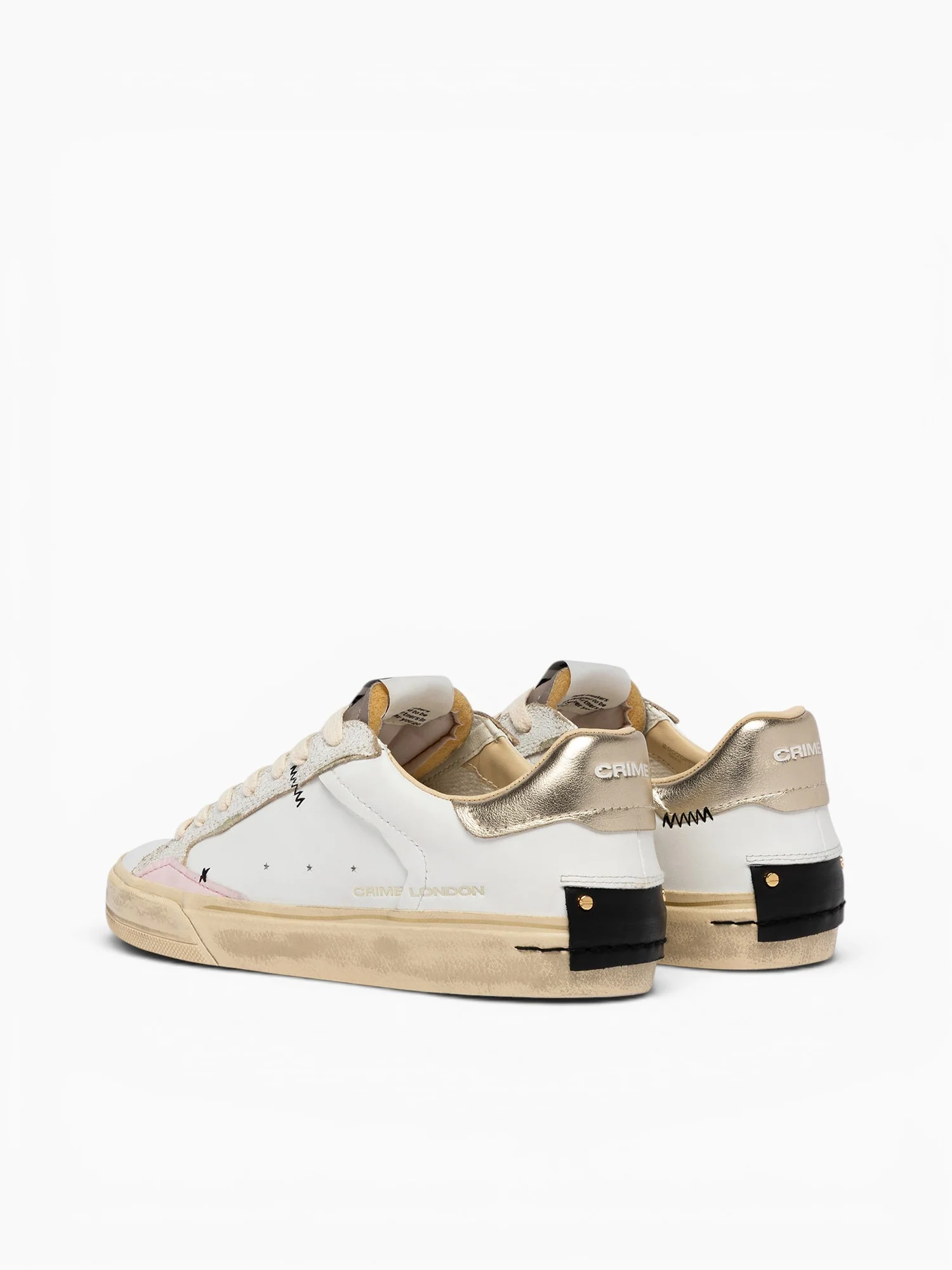 Distressed 29070pp8 10 wht Lt.gold le - Image 3