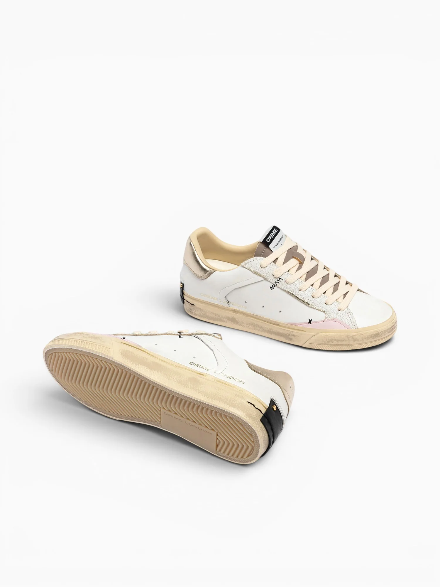 Distressed 29070pp8 10 wht Lt.gold le - Image 4