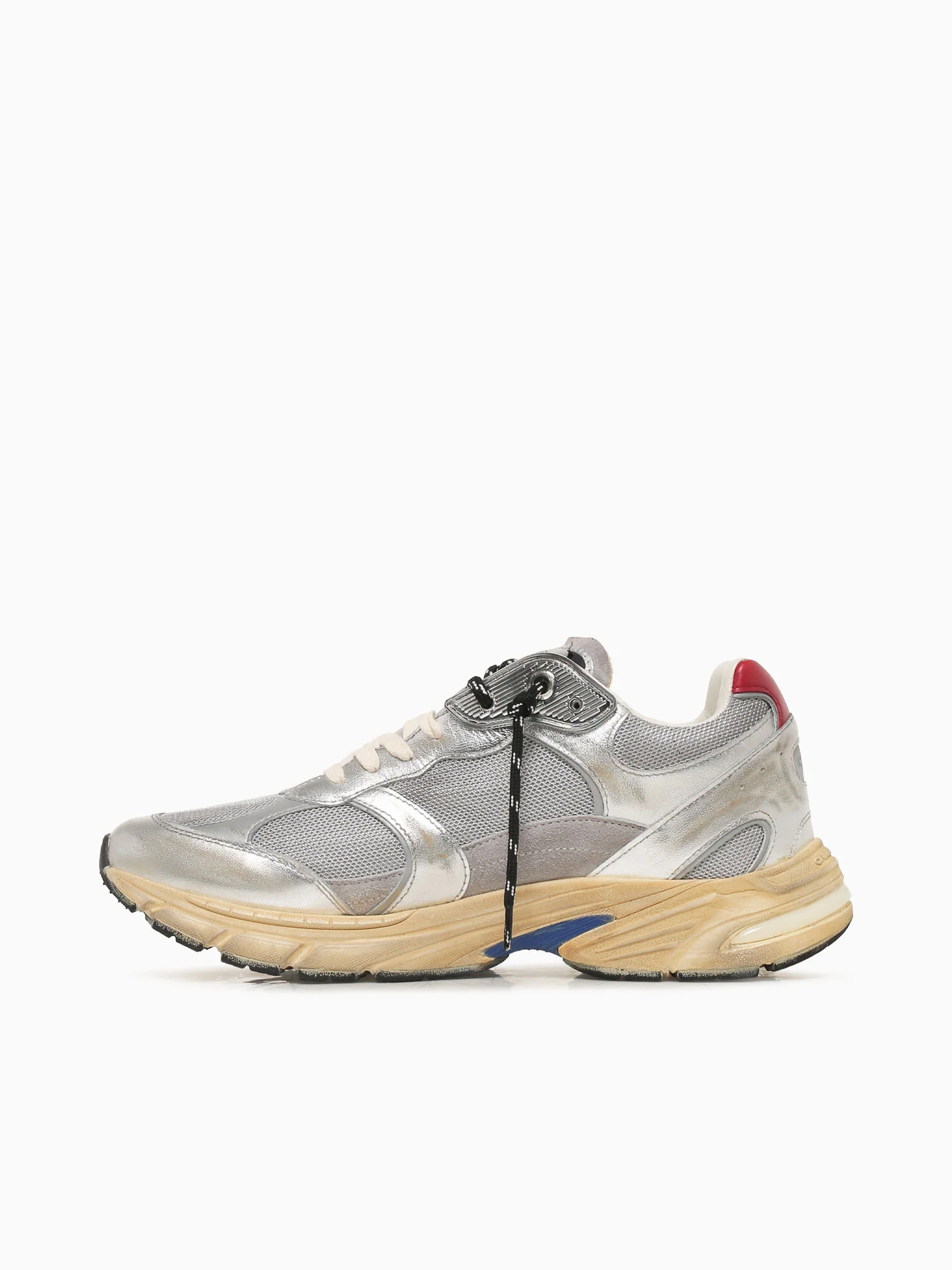 Fugitive Grey Silver mesh Leather - Image 3