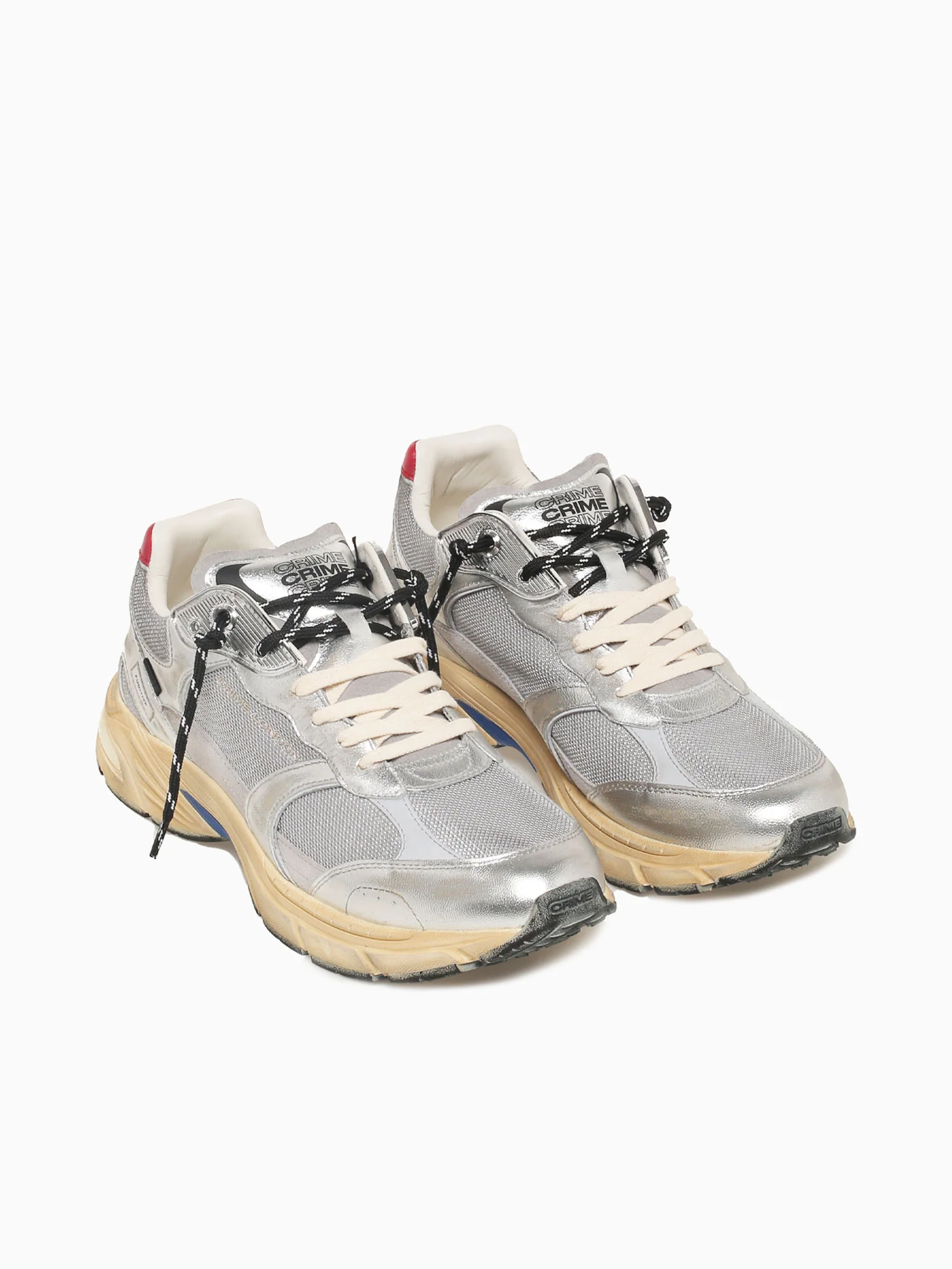 Fugitive Grey Silver mesh Leather - Image 5