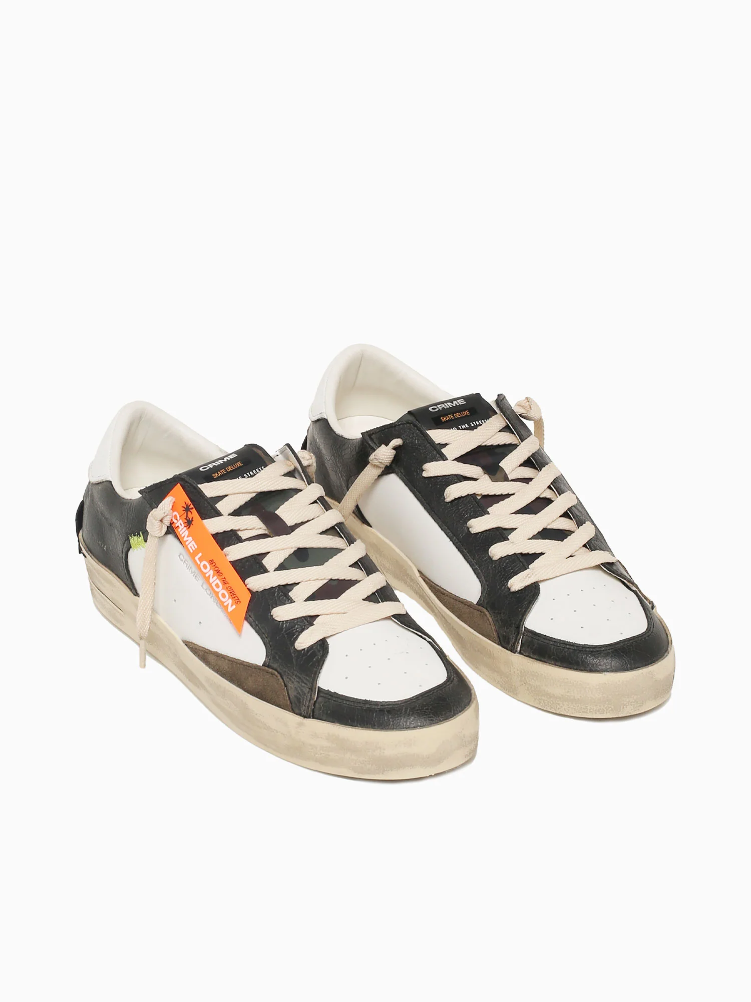 Sk8 Deluxe Black White leather - Image 5