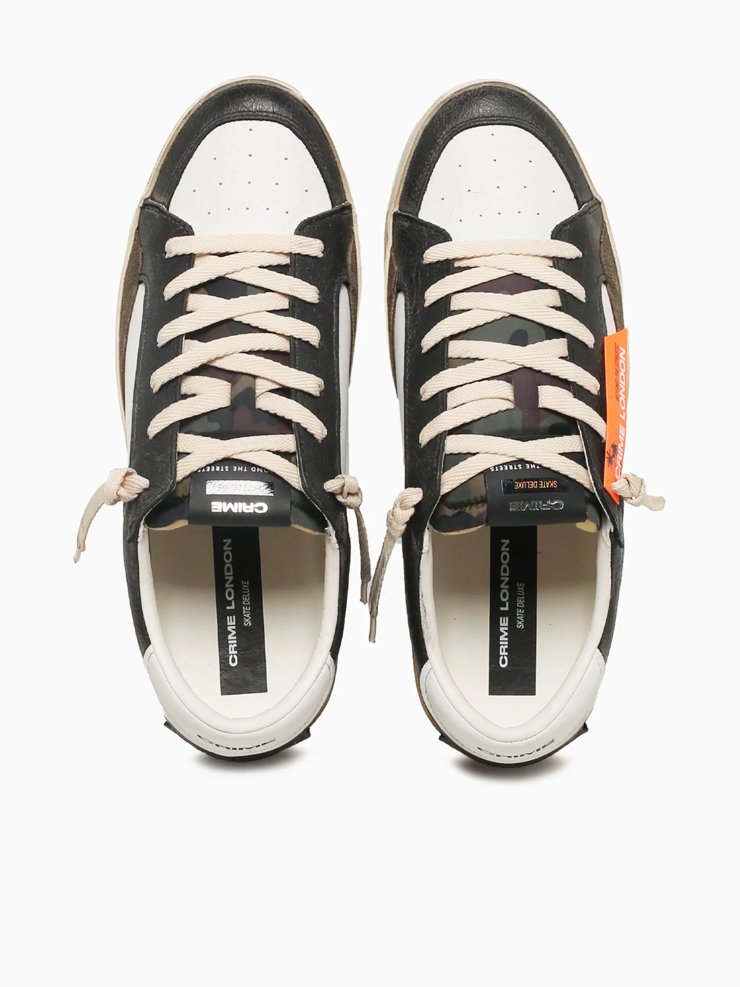 Sk8 Deluxe Black White leather - Image 7