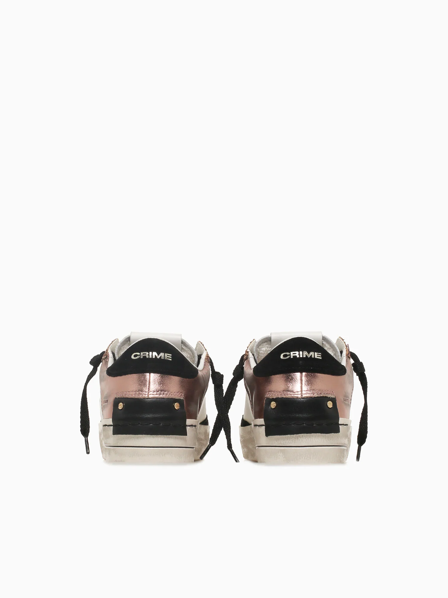 Sk8 Deluxe Bronze White leather Glitter - Image 6