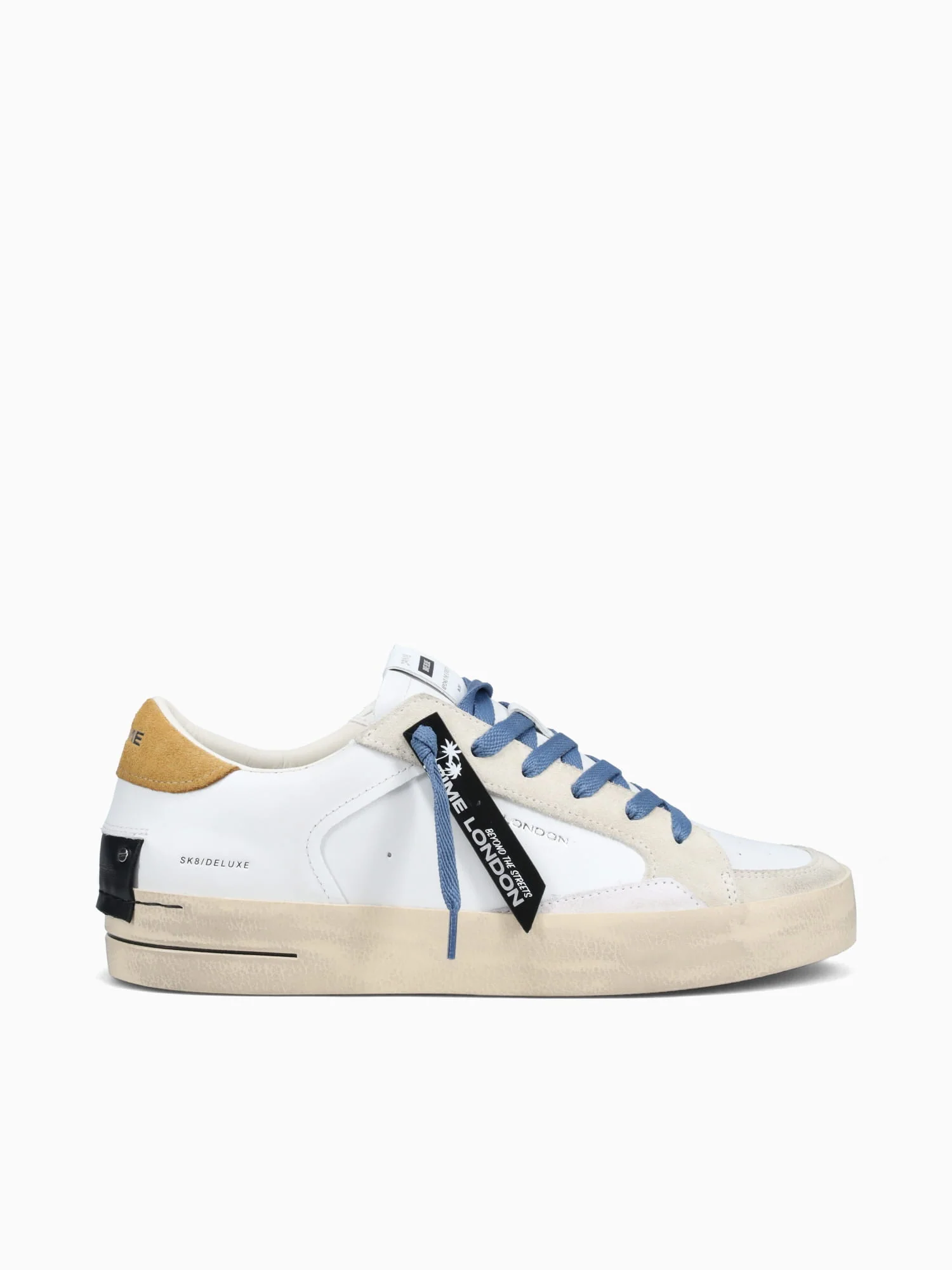 Sk8 Deluxe White Leather