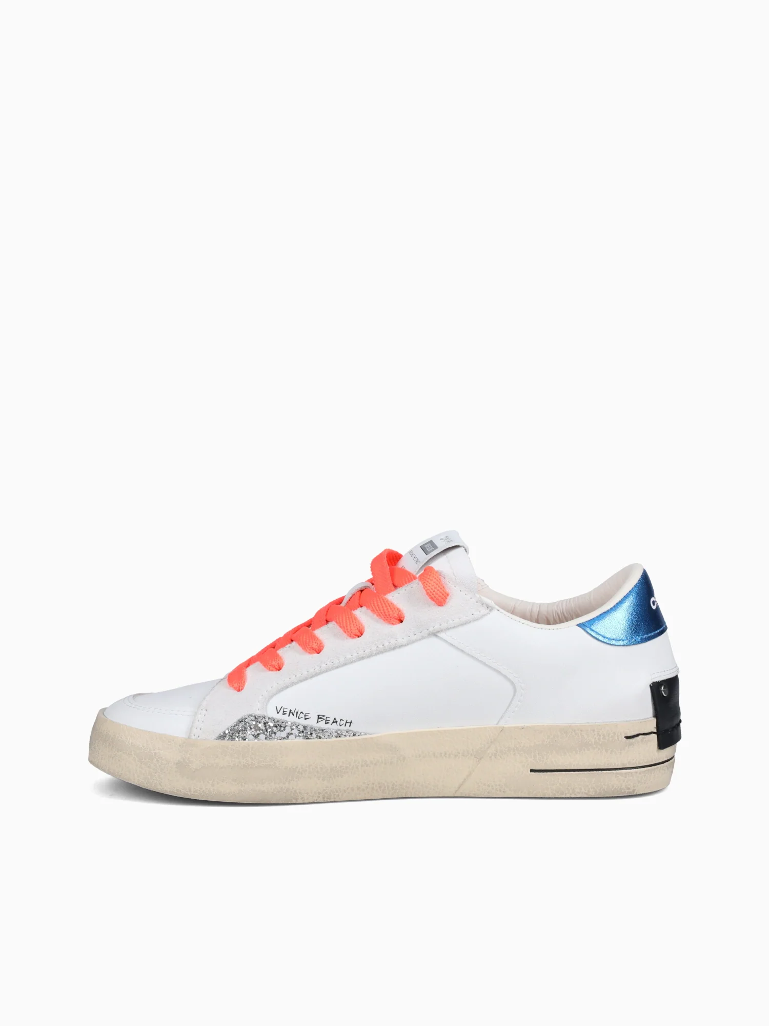 Sk8 Deluxe Wht Blue Org leather - Image 3