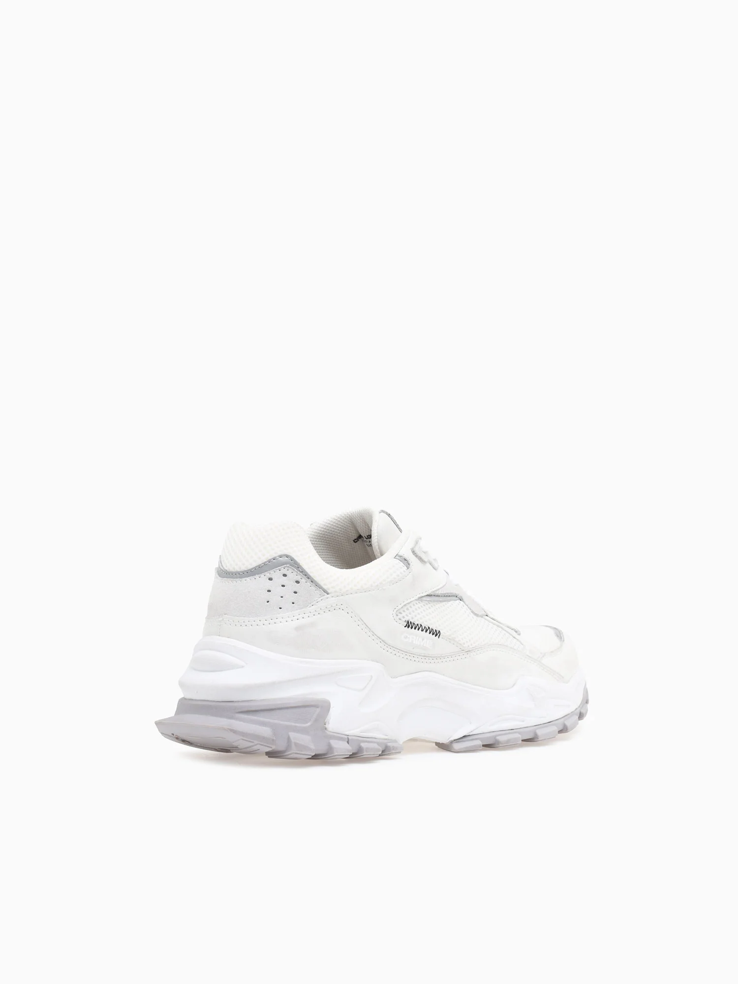 Spring Runner White Leather Mesh - Image 4