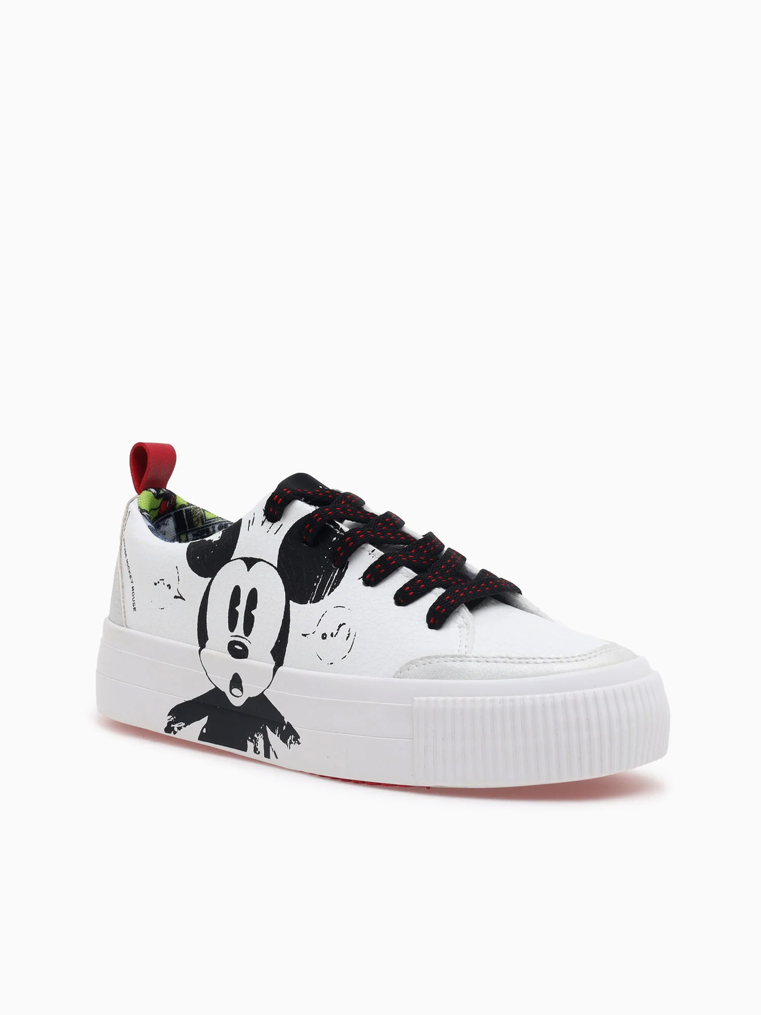 Street Mickey White Black print - Image 2