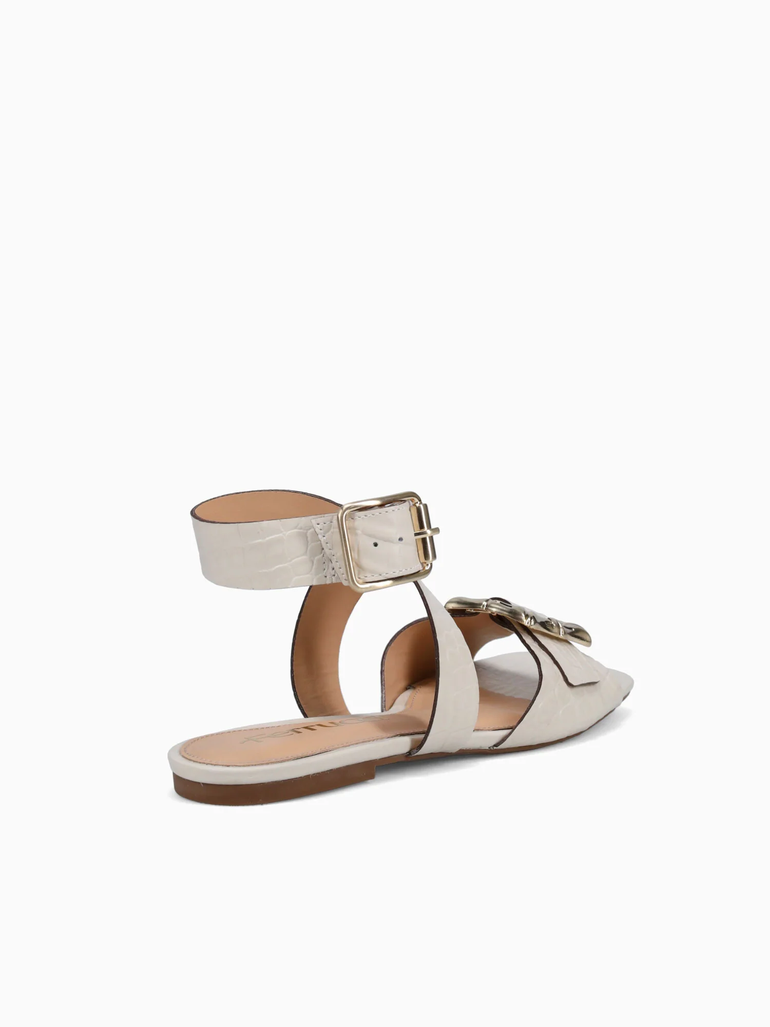 Faelyn Off White Croco - Image 4