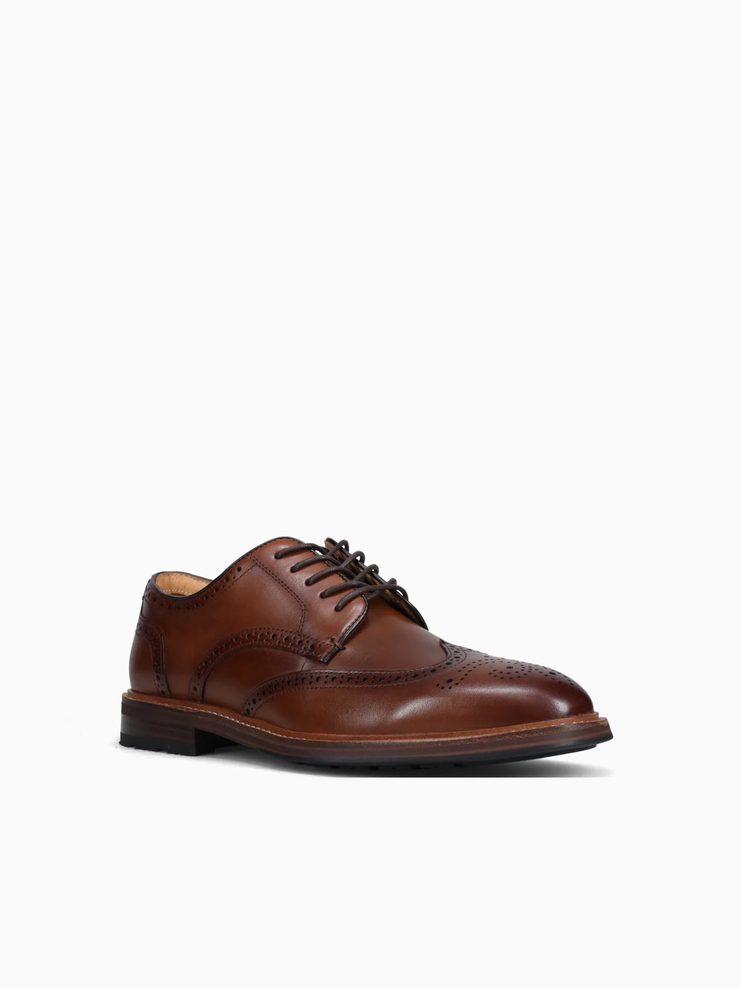 Anthem Wingtip Brown Smooth Leather - Image 2