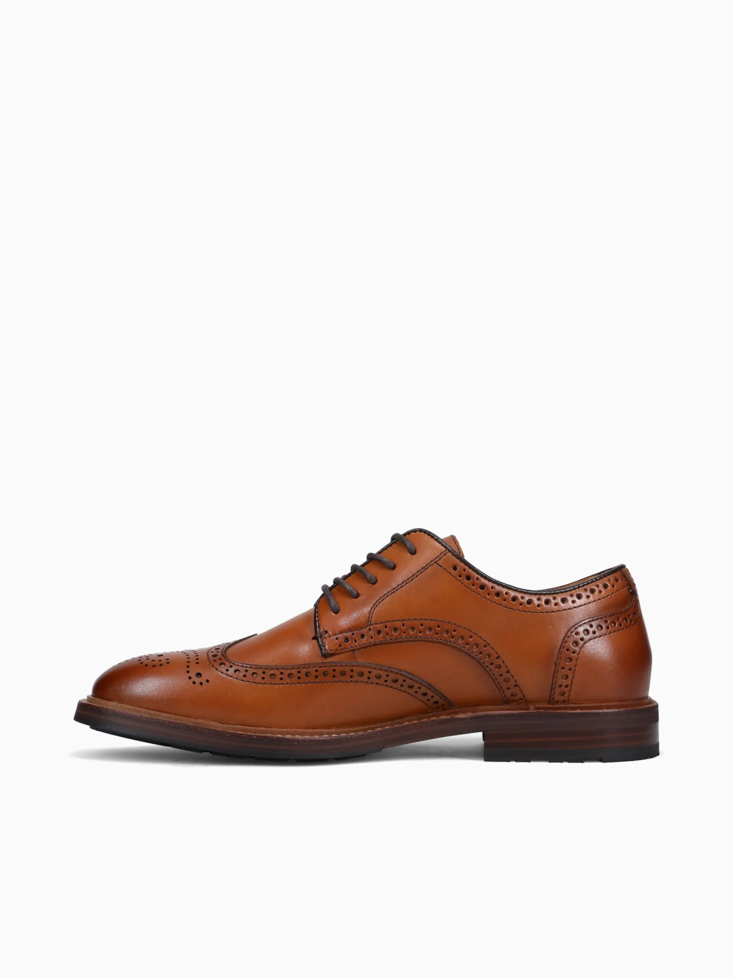 Anthem Wingtip Saddle Tan Smooth Leather - Image 5