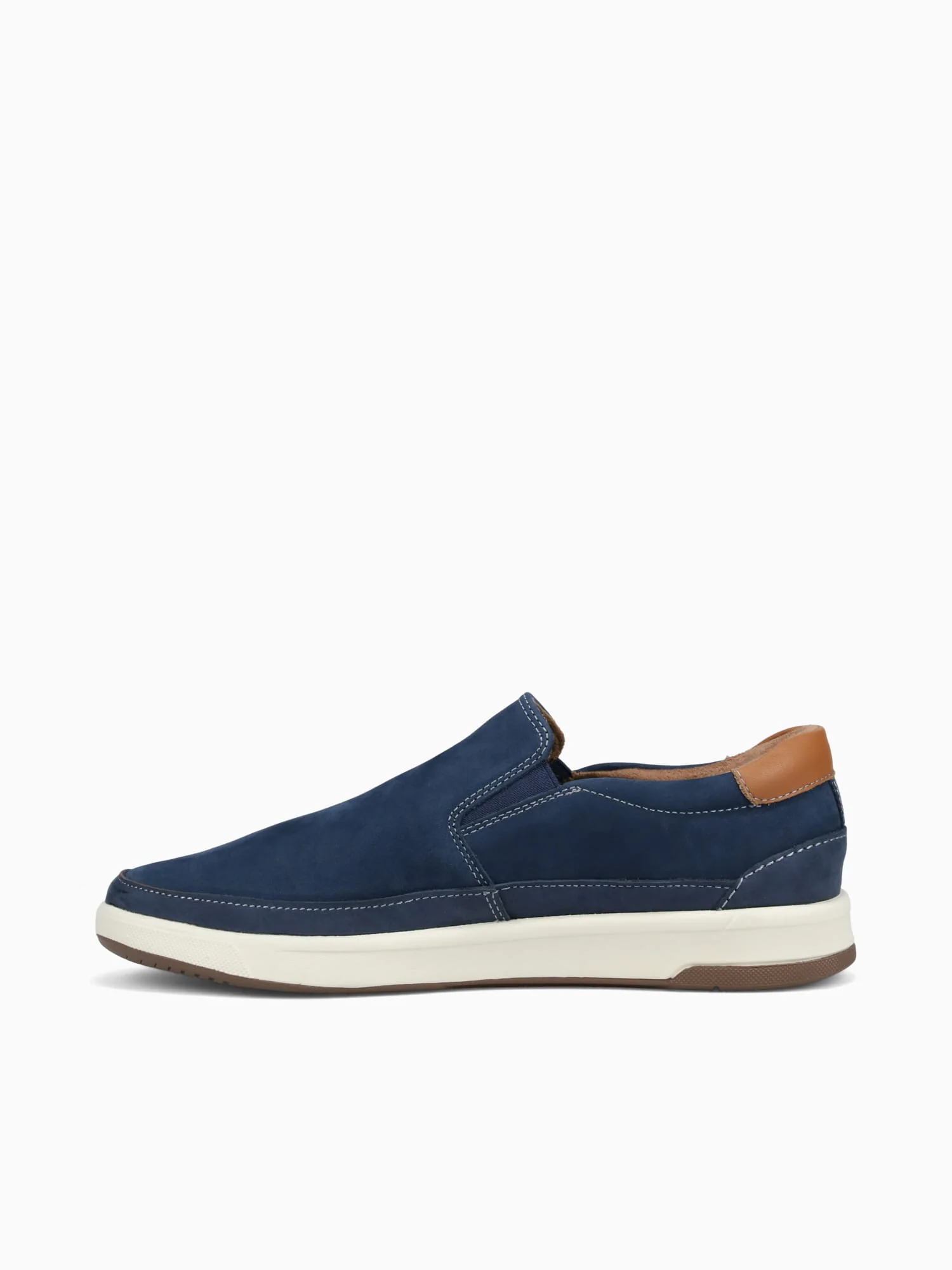 Crossover Double Gore Navy Cognac leathe - Image 3
