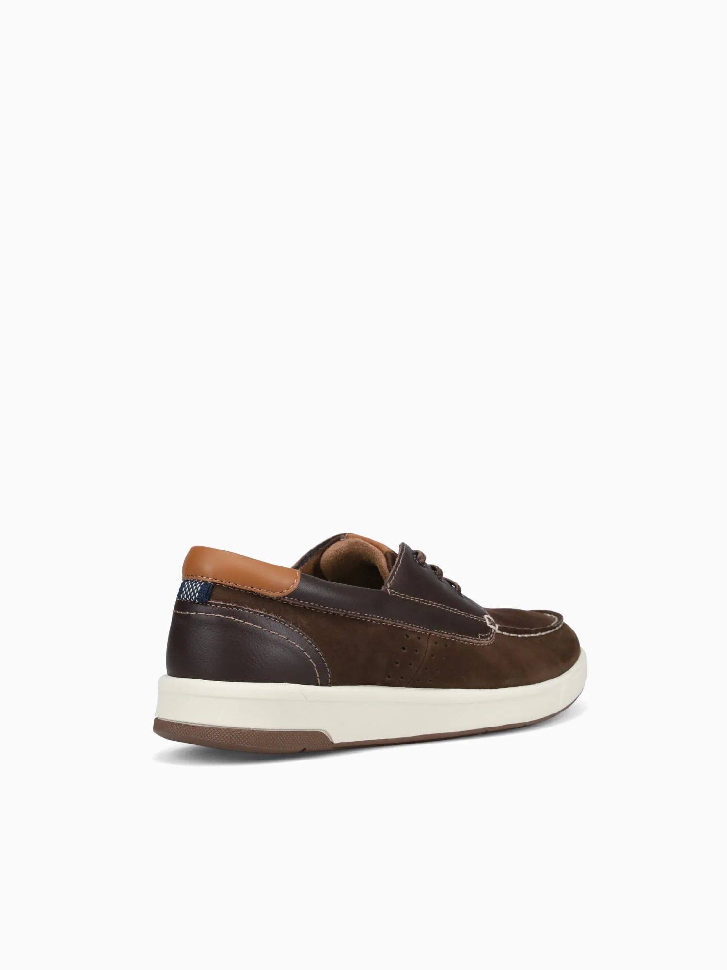 Crossover Moc Toe Boat Brown Nubuck - Image 4