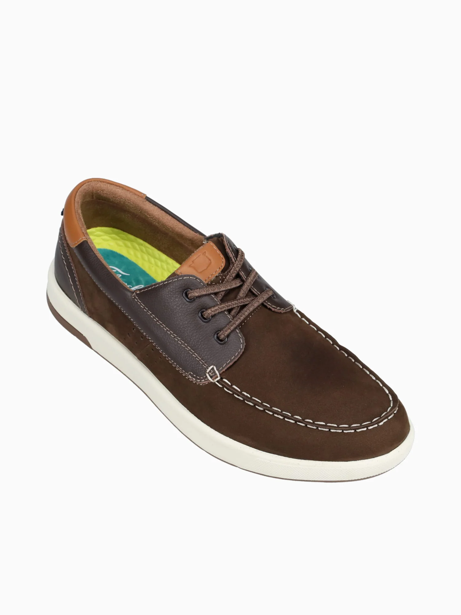 Crossover Moc Toe Boat Brown Nubuck - Image 5
