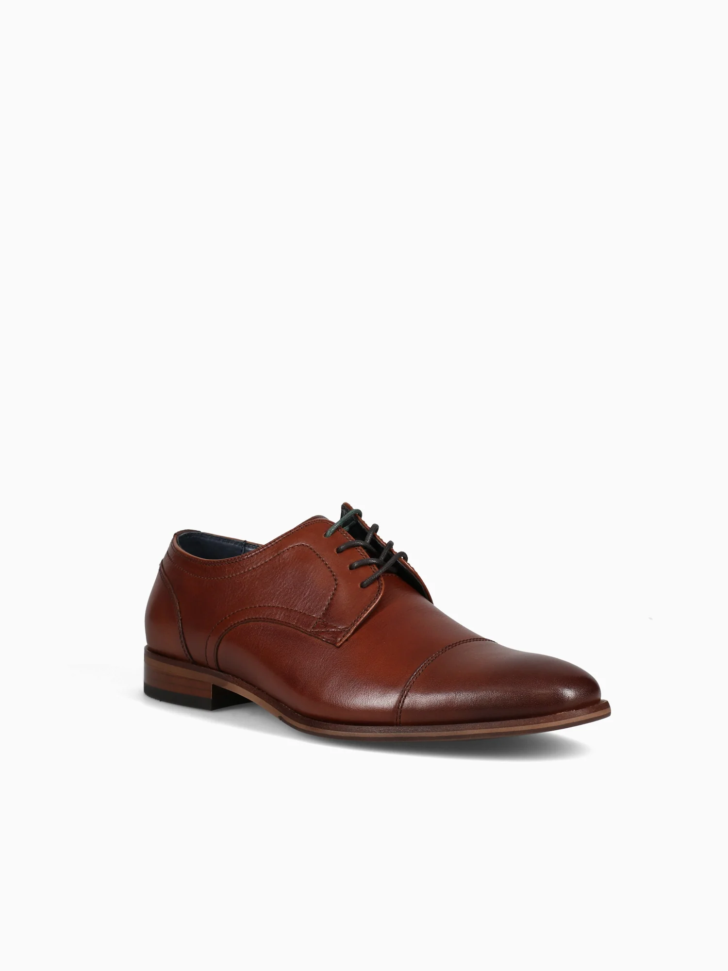 Flex Cap Toe Cognac Leather - Image 2