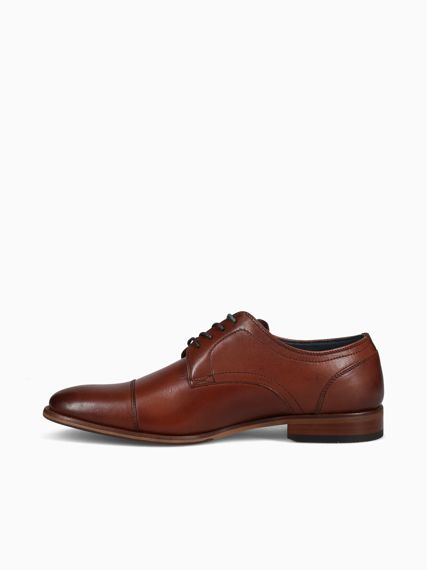 Flex Cap Toe Cognac Leather - Image 3