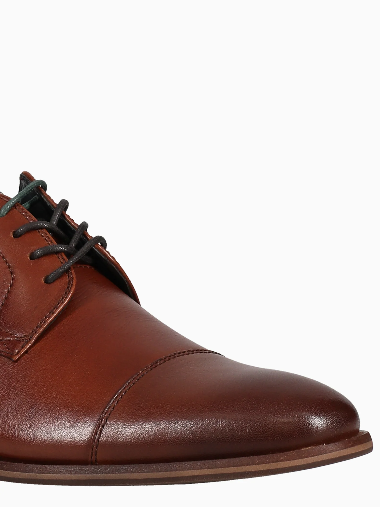 Flex Cap Toe Cognac Leather - Image 5