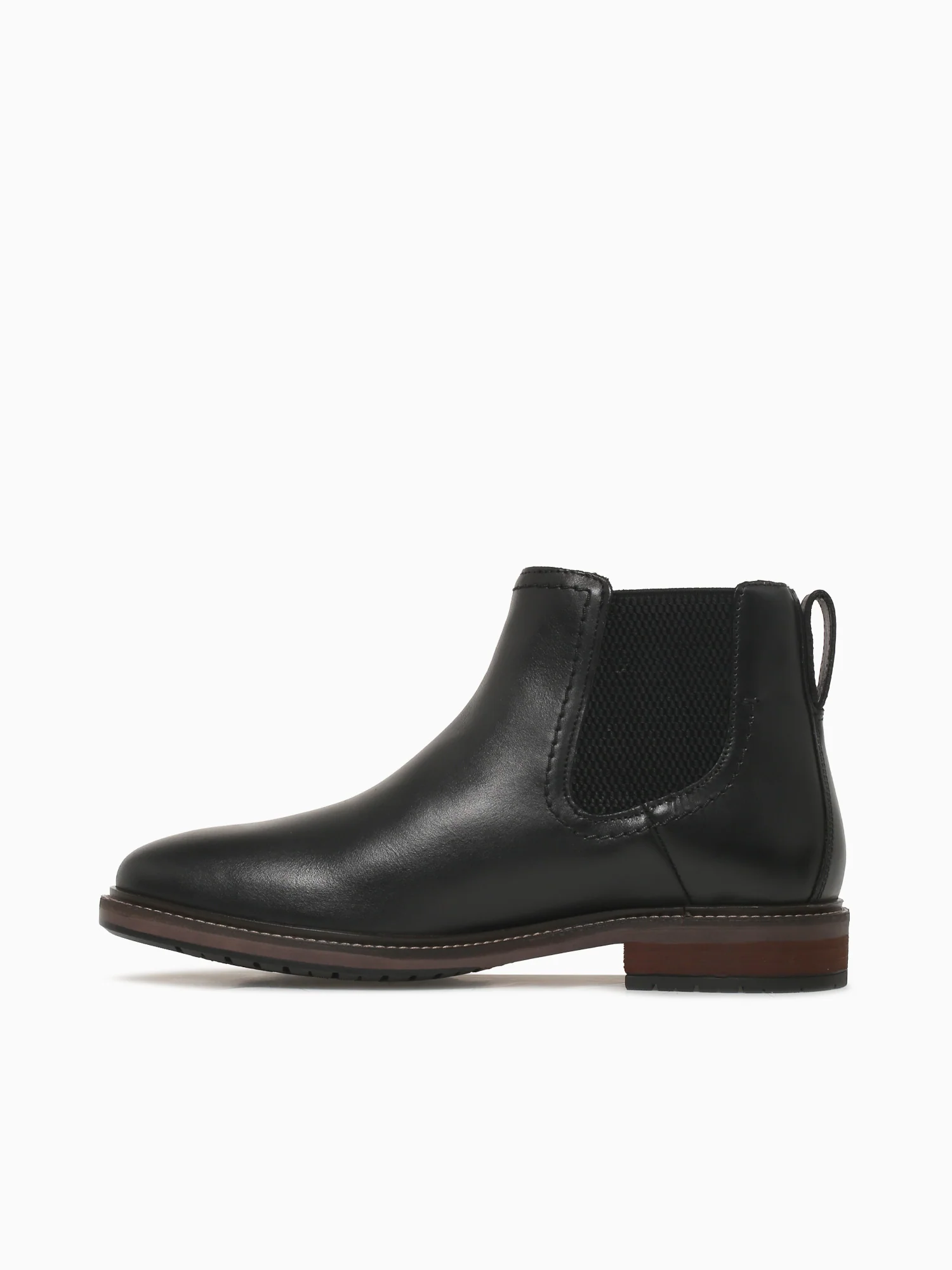 Forge Plain Toe Chelsea Black Smooth Lea - Image 3