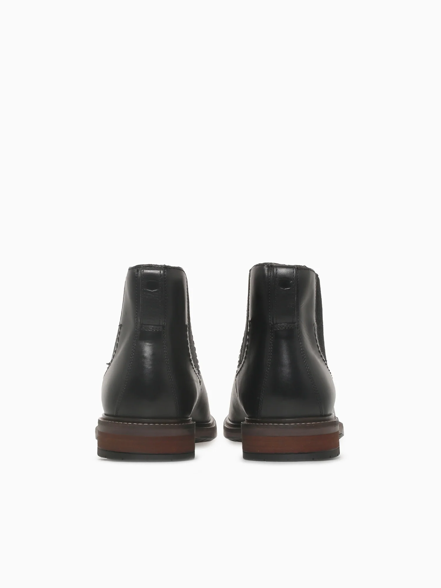 Forge Plain Toe Chelsea Black Smooth Lea - Image 6