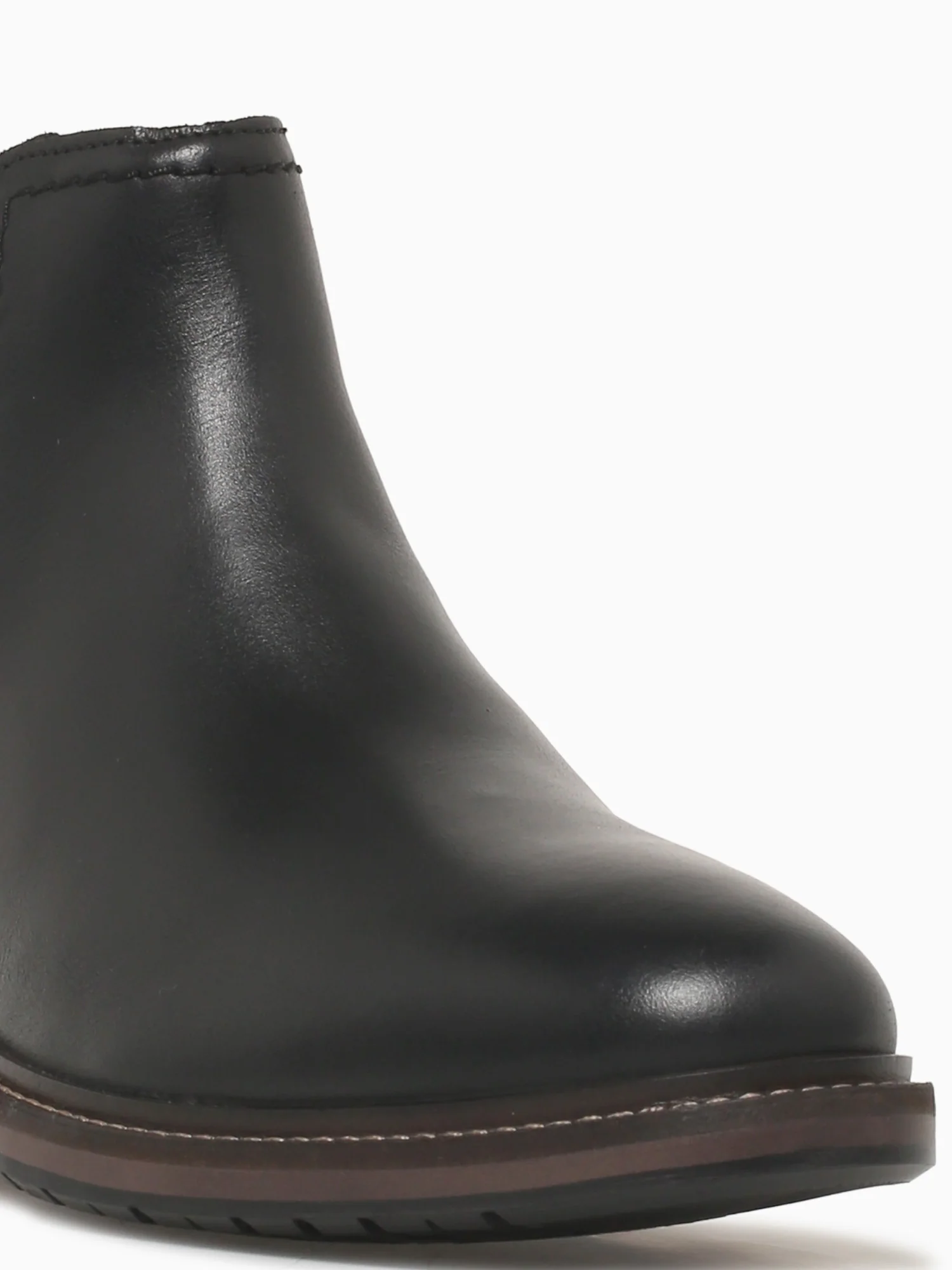 Forge Plain Toe Chelsea Black Smooth Lea - Image 8