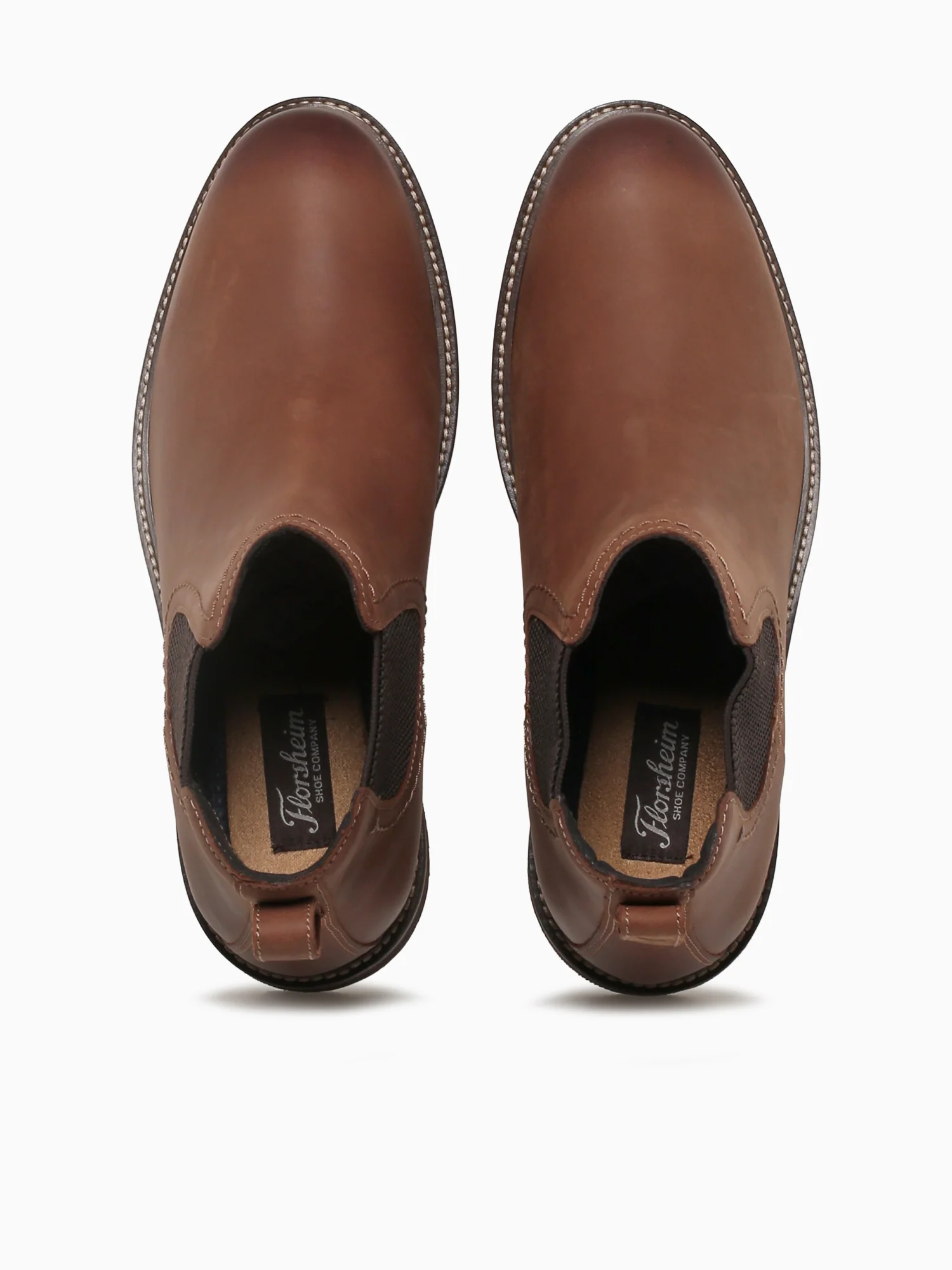 Forge Plain Toe Chelsea Brown Crazyhorse - Image 7