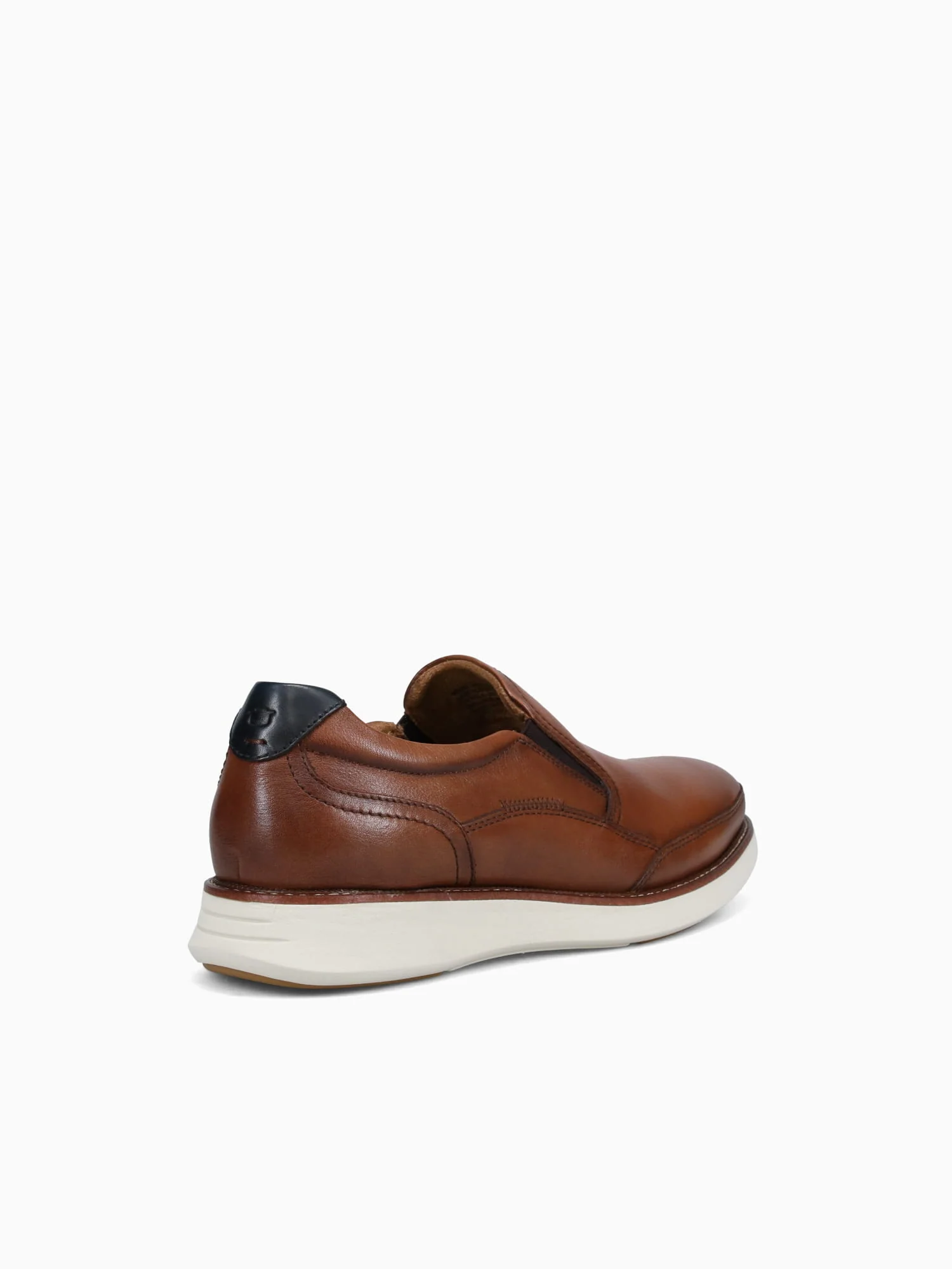Launch Moc Toe Slip On Cognac Nvy leathe - Image 4