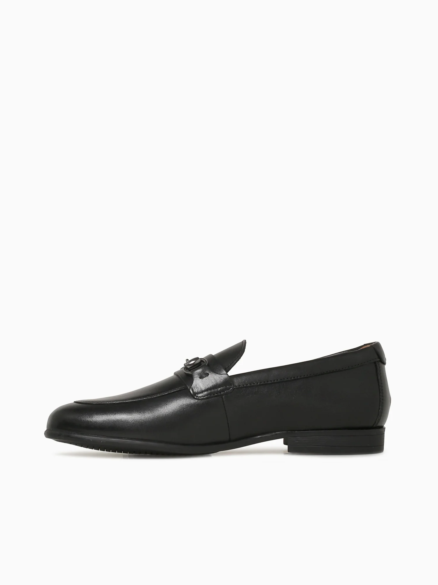 Modena Moc Toe Bit Black Leather - Image 3
