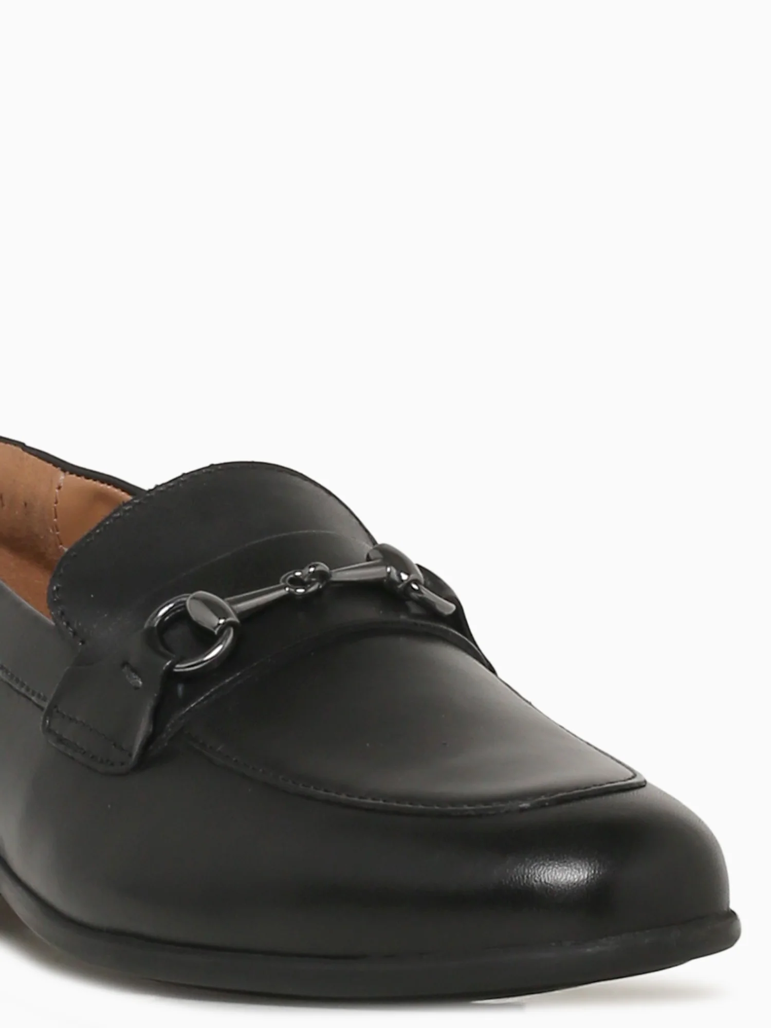 Modena Moc Toe Bit Black Leather - Image 8
