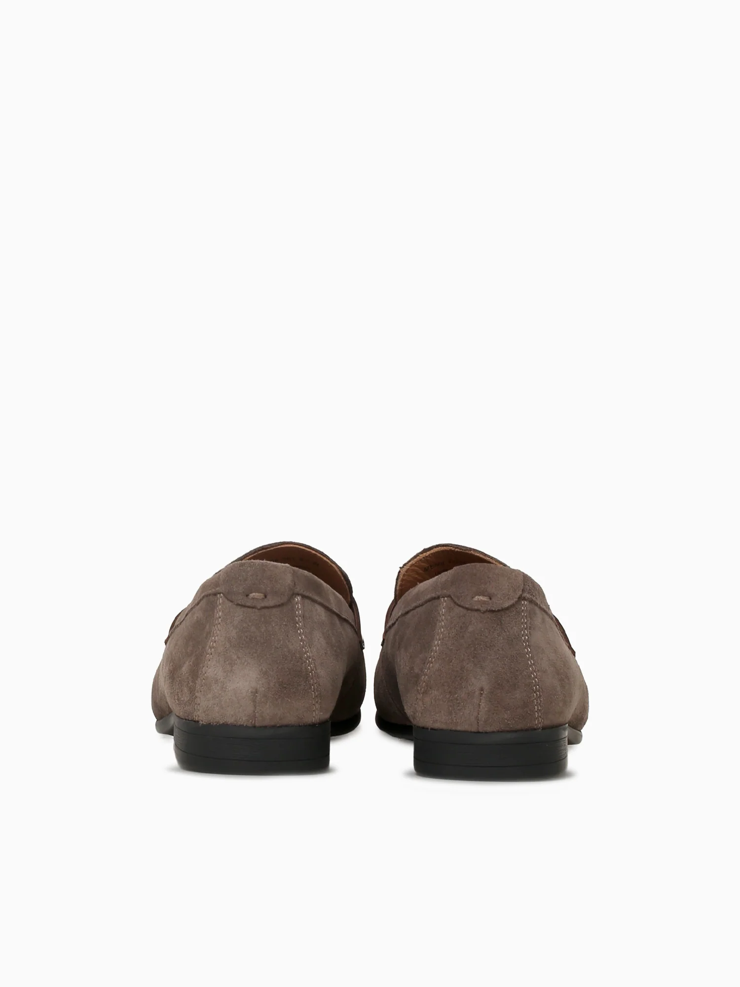 Modena Moc Toe Penny Grey Brown sde Smoo - Image 6