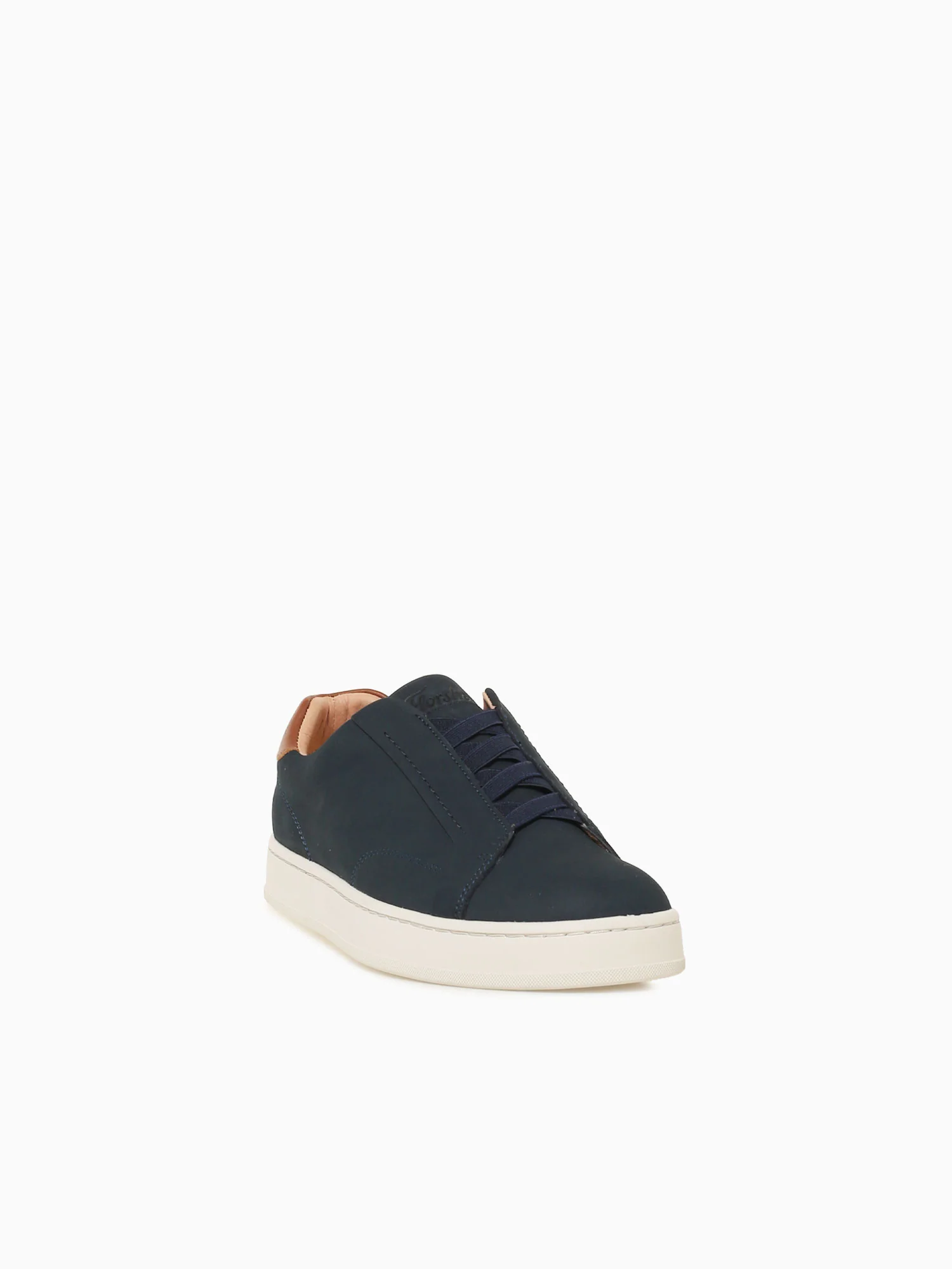 Monopoli Elastic Navy Cognac nubuk Smoot - Image 2