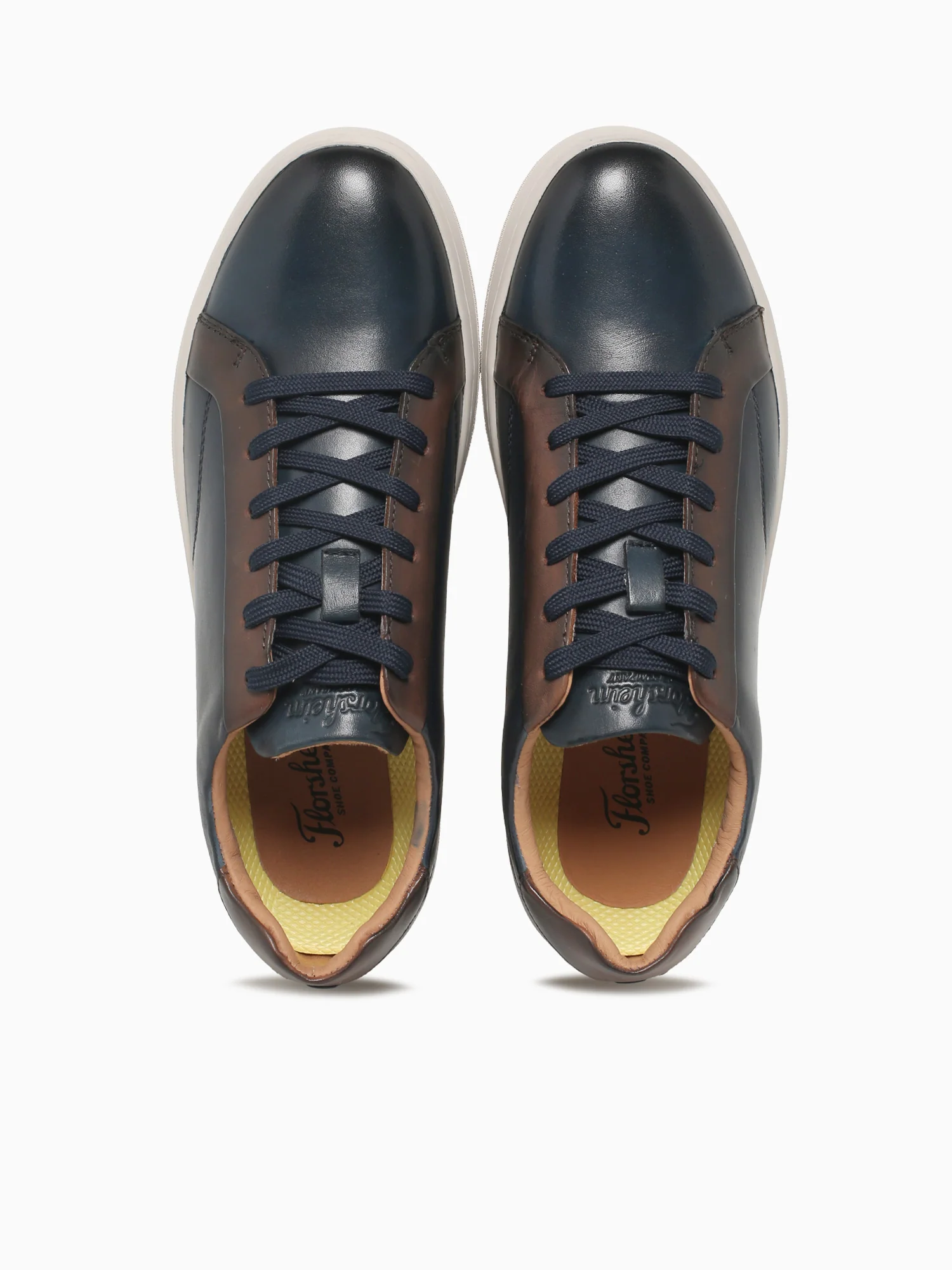Monopoli Lace To Toe Navy Cognac smooth - Image 7