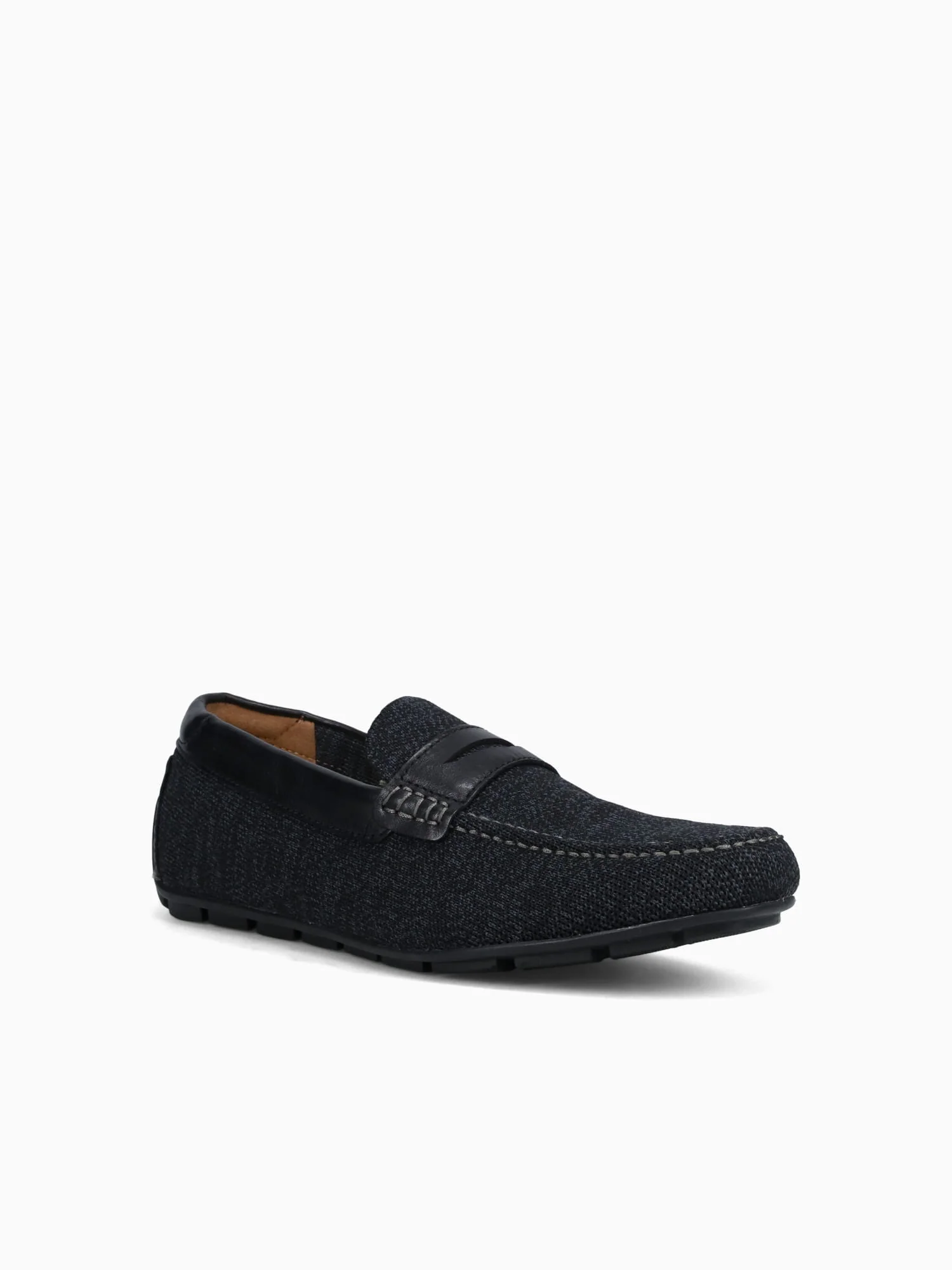 Motor Knit Moc Toe Peny Blk Blk knit Smo - Image 2