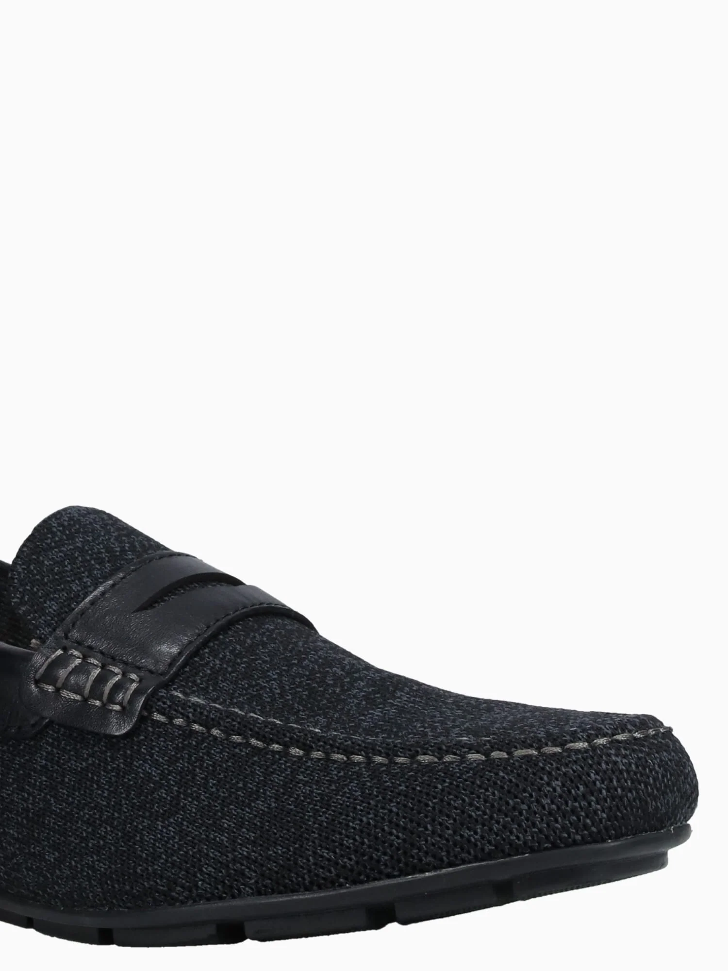 Motor Knit Moc Toe Peny Blk Blk knit Smo - Image 6
