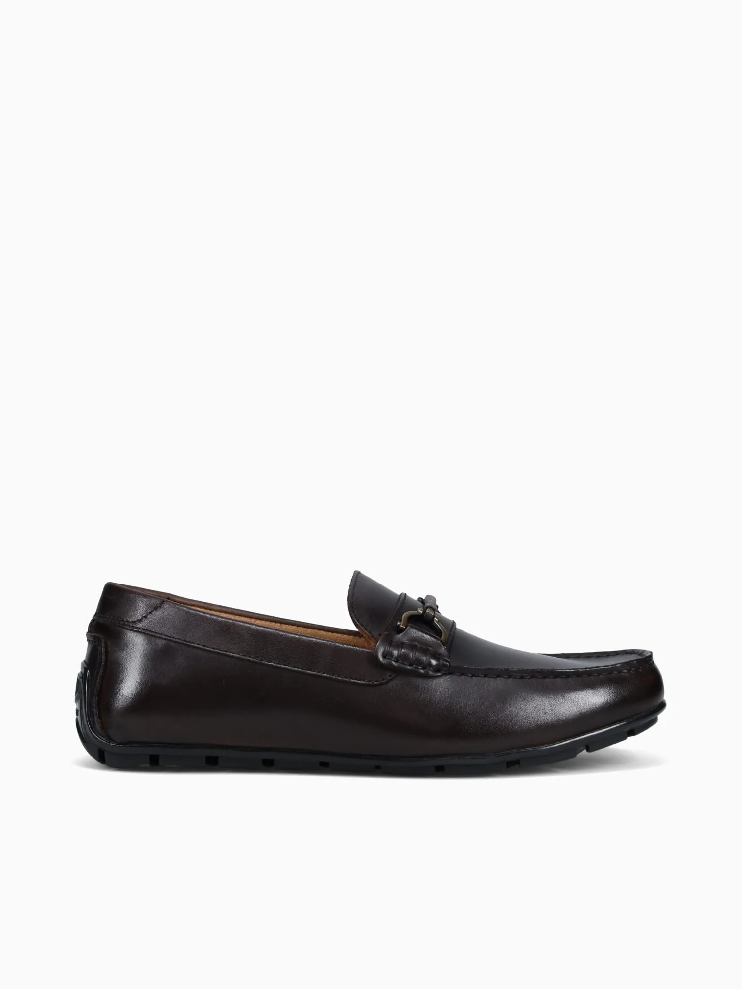 Motor Moc Toe Bit Brown Leather