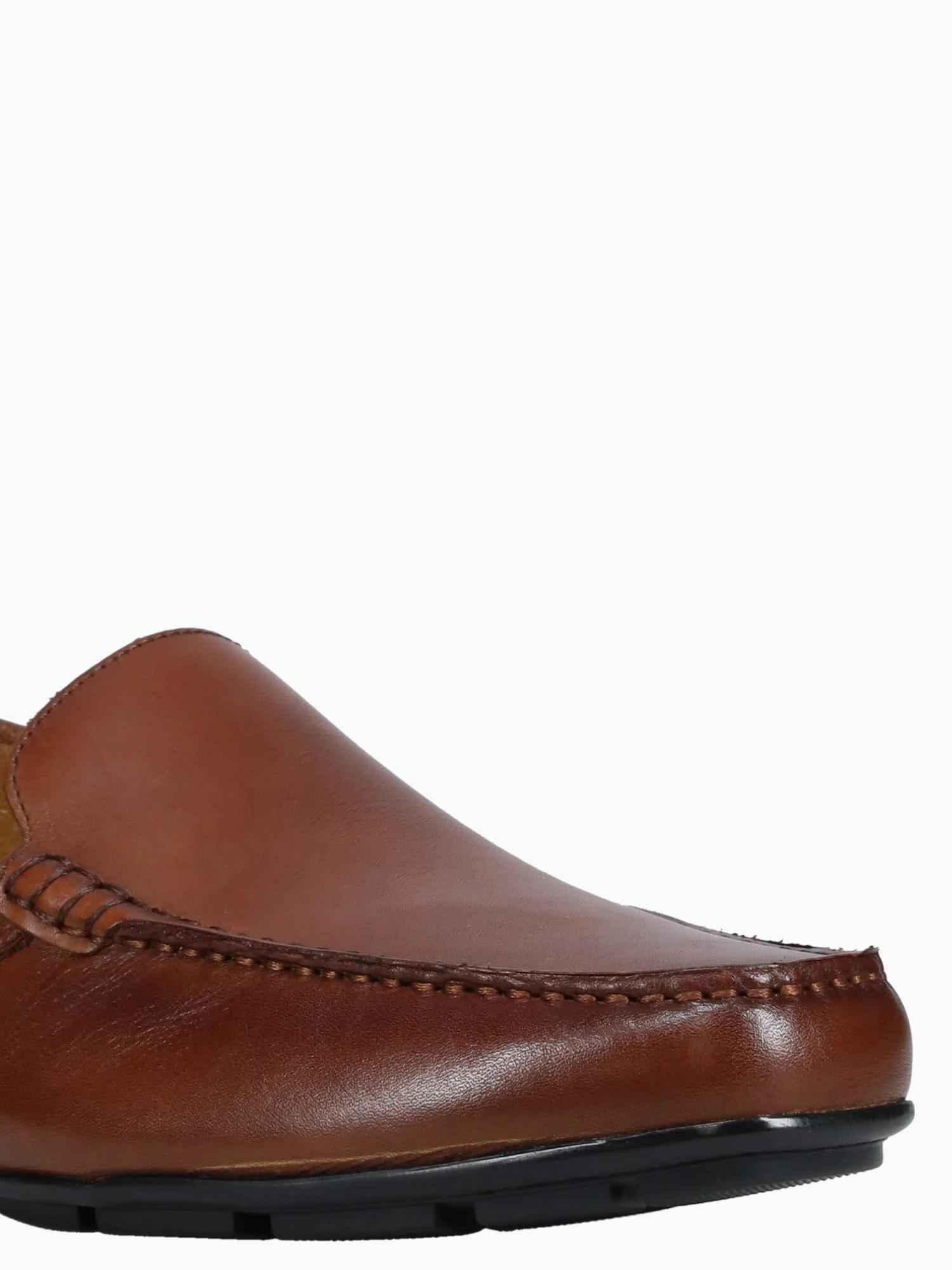 Motor Moc Toe Venetian Cognac Leather - Image 6