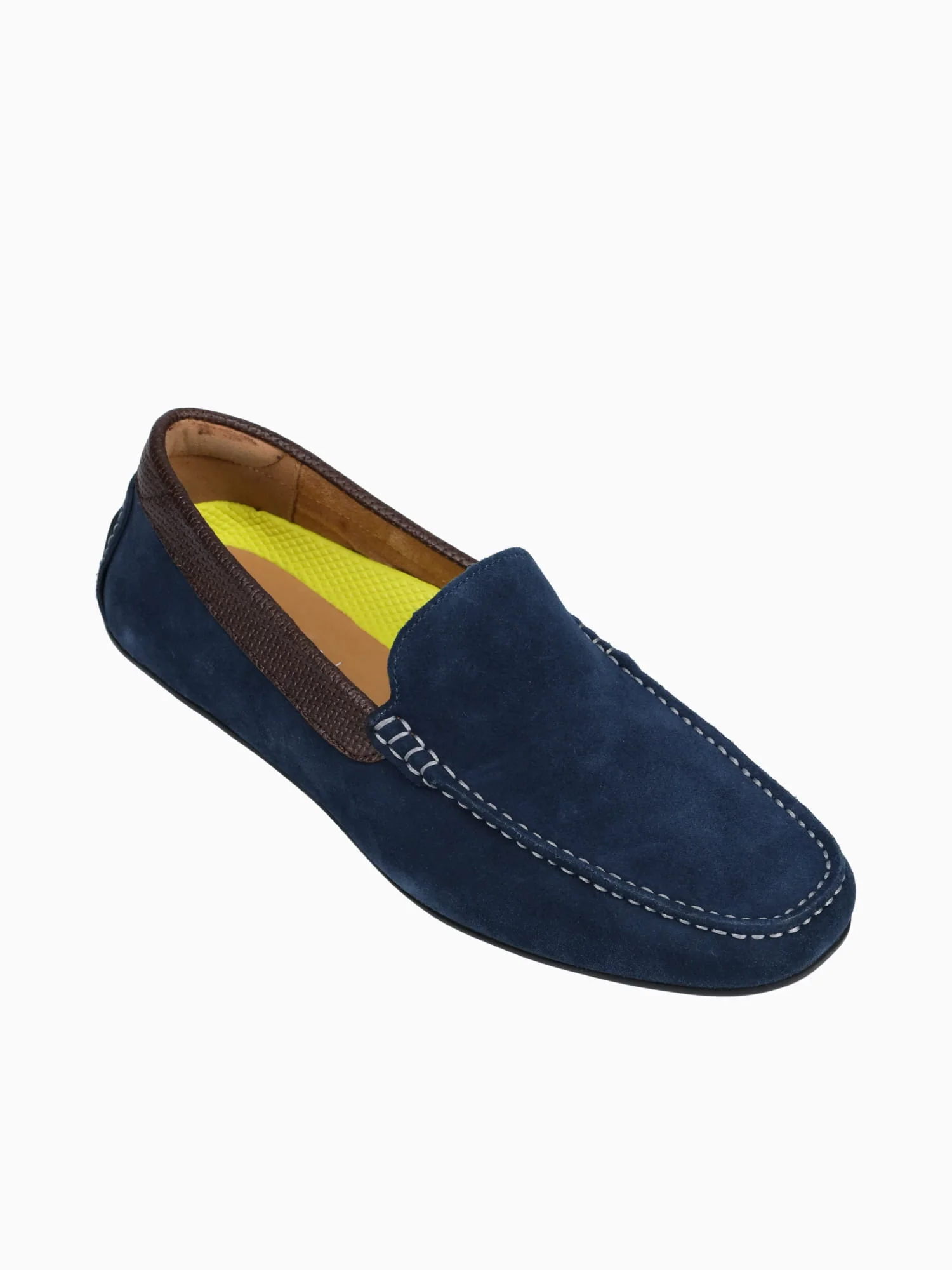 Motor Moc Toe Venetian Navy Brown Leathe - Image 5