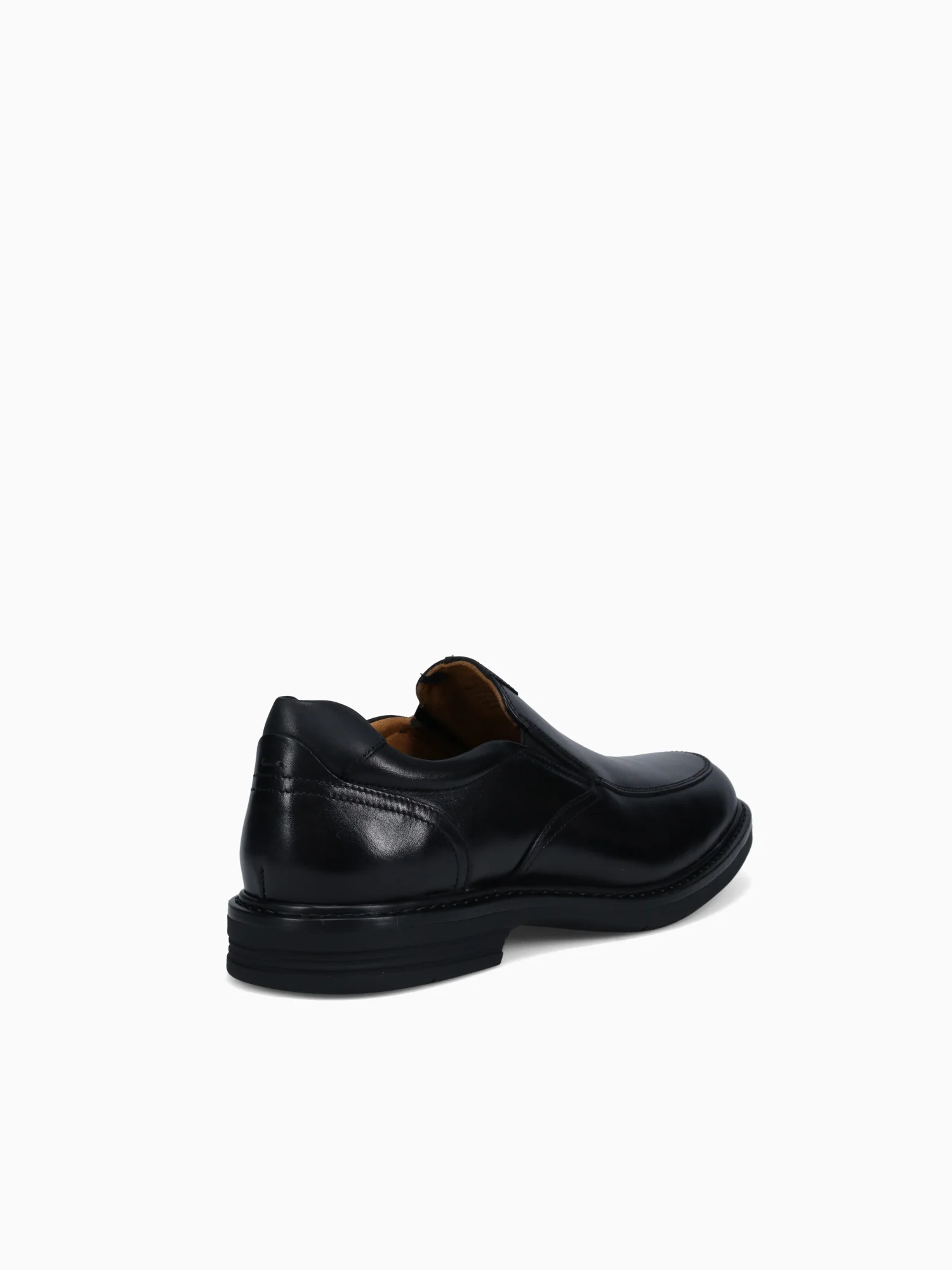 Norwalk Moc Toe Slip On Black Leather - Image 4