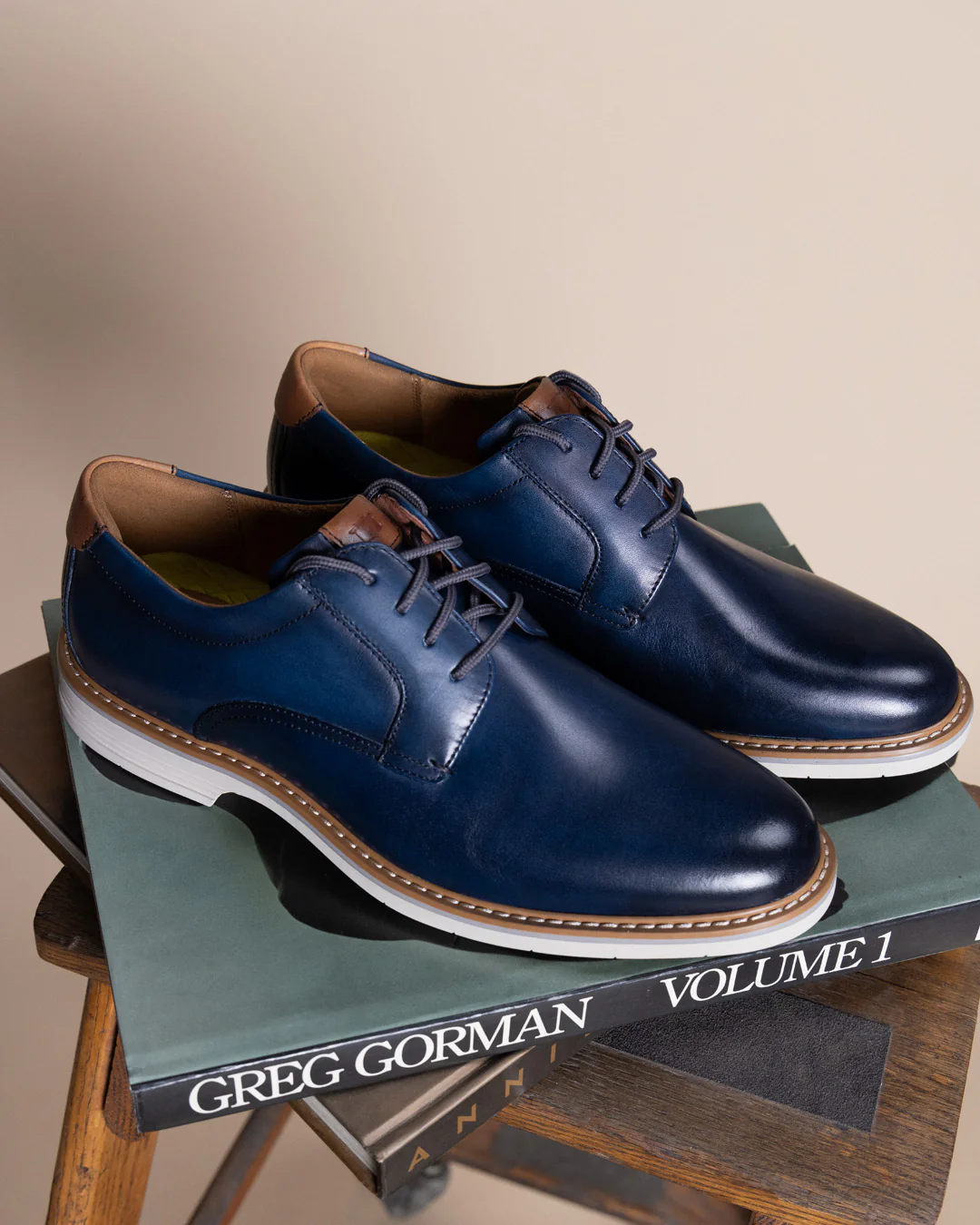 Norwalk Plain Toe Navy Smooth - Image 3