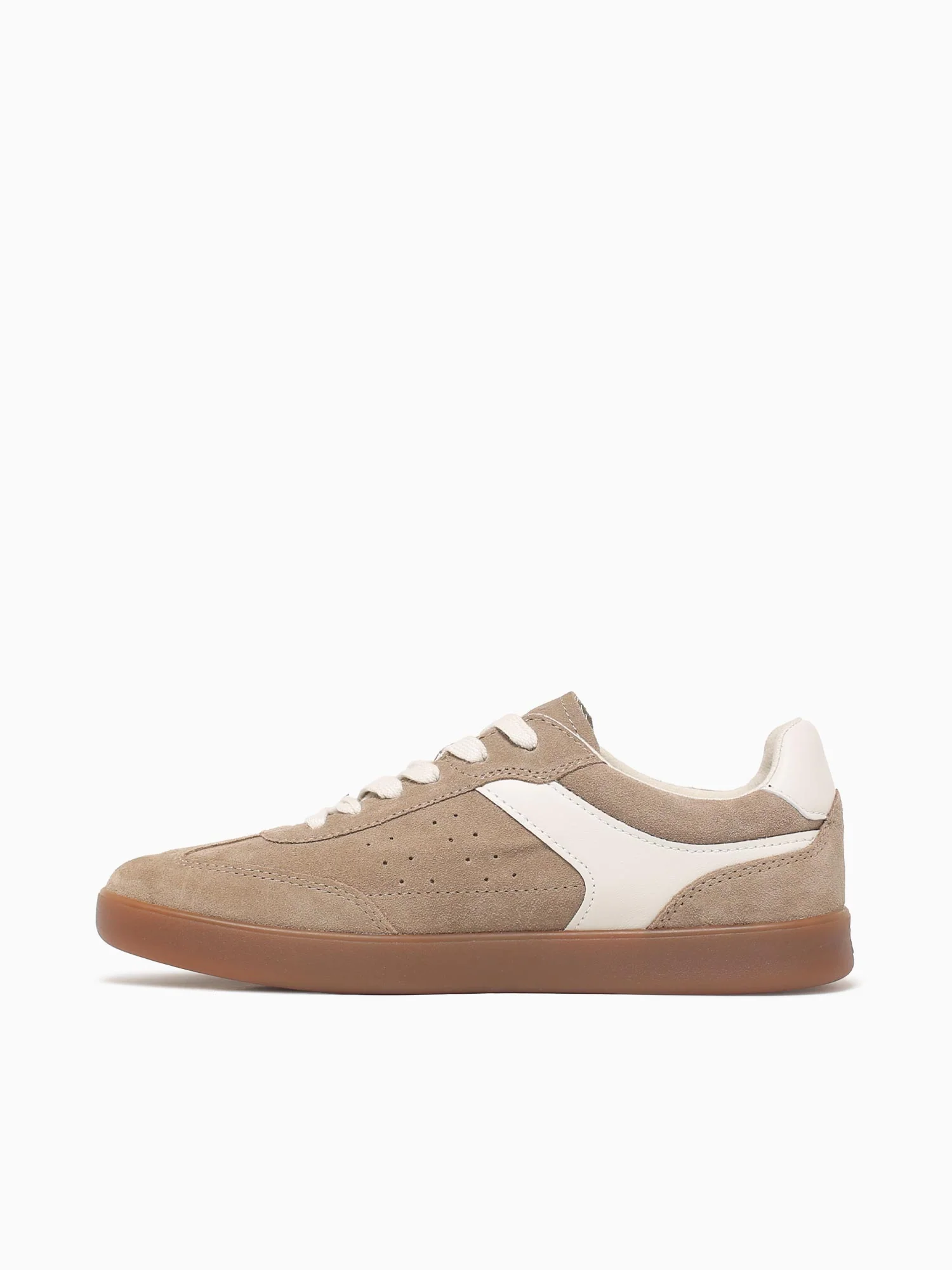Pace Ttoe Sneaker Taupe Multi Suede - Image 4