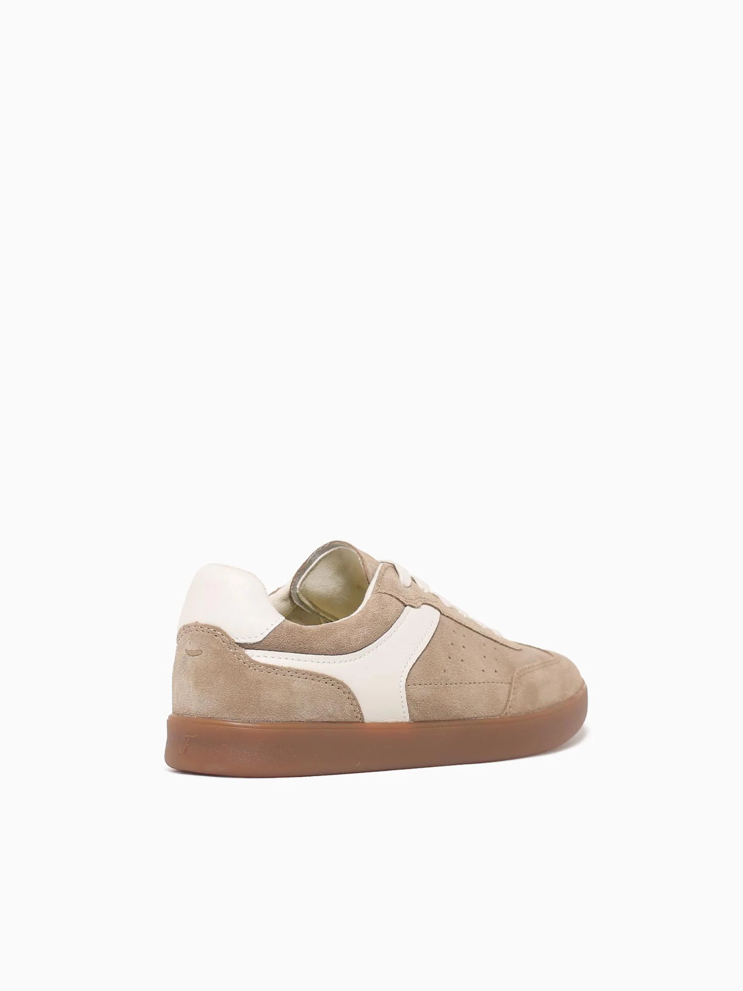Pace Ttoe Sneaker Taupe Multi Suede - Image 5